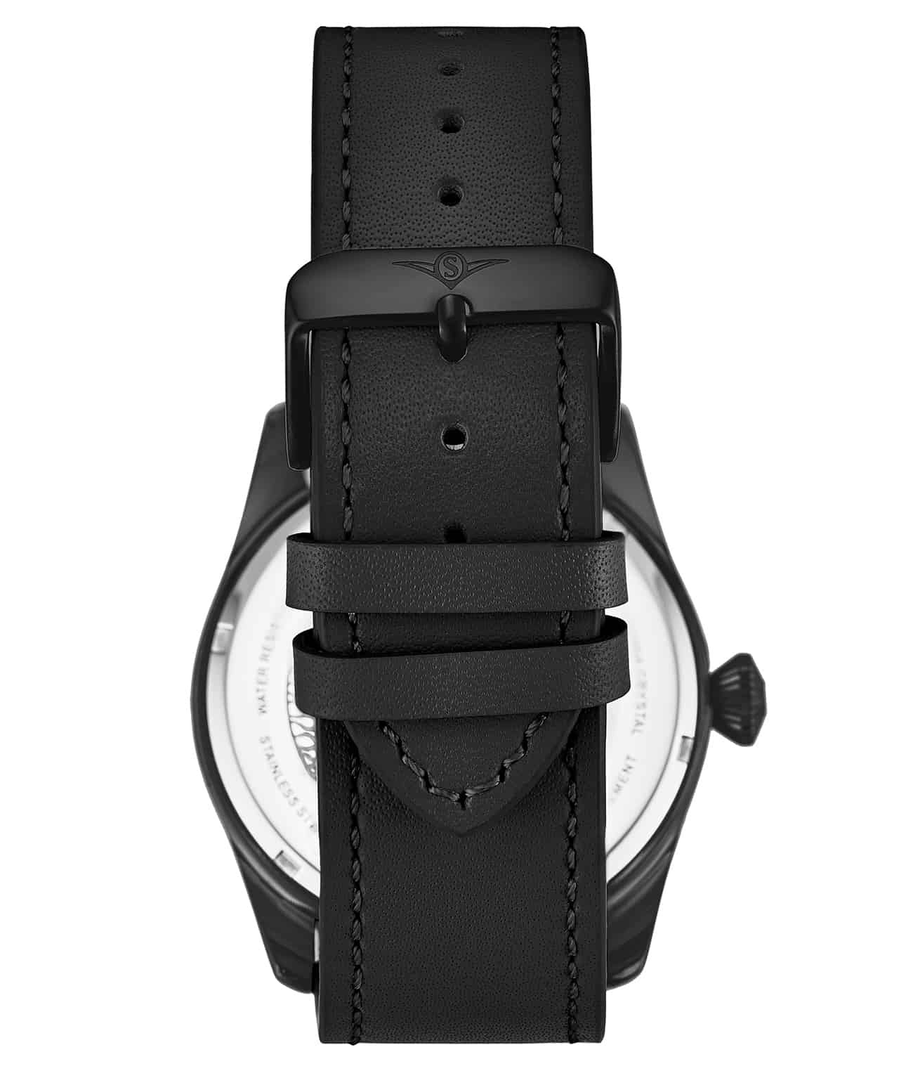 Aviator Black Dial / Black Leather | Black Dial - Image 2