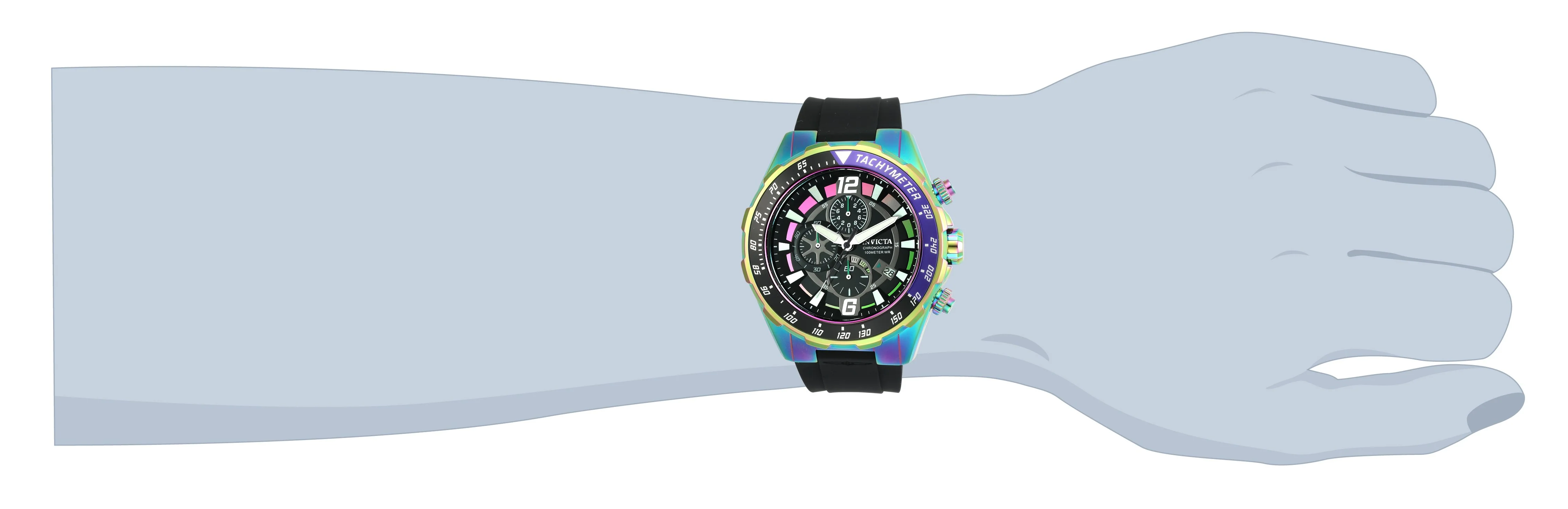 Aviator 49mm / Black / Black | Black Dial - Image 2