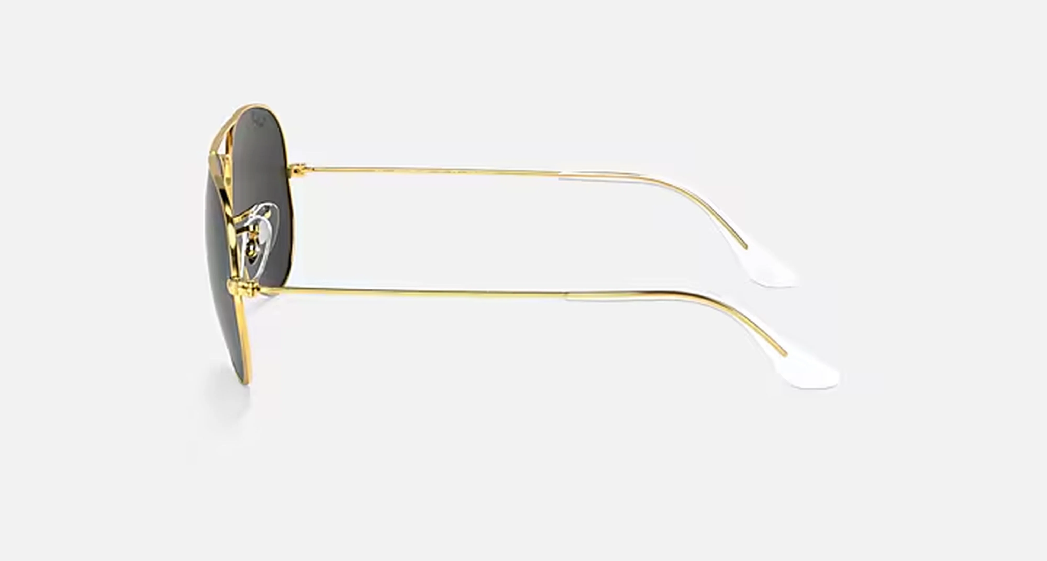 AVIATOR CLASSIC MENS / POLISHED GOLD - BLACK - Image 3