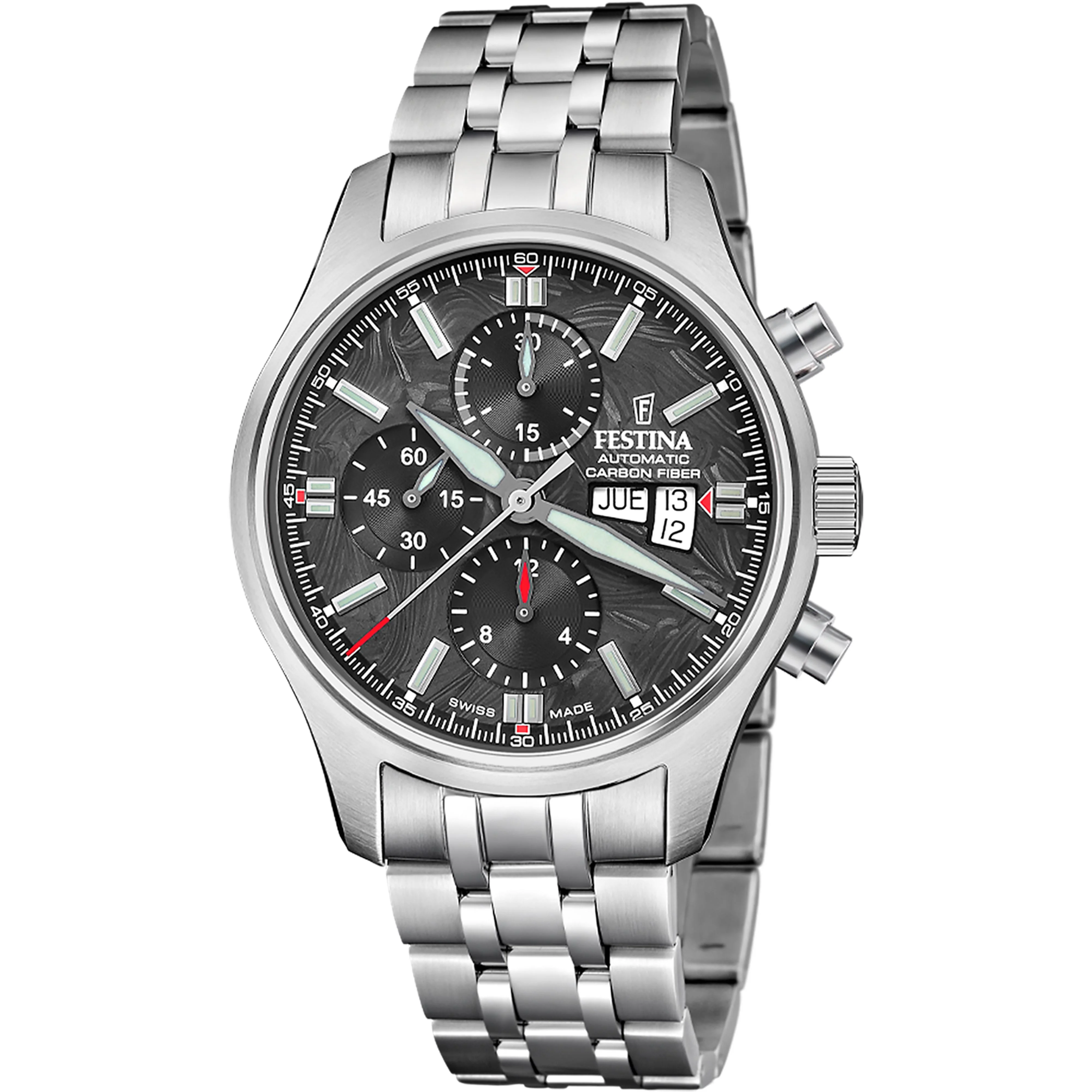 Aviator North Chrono Black / Stainless Steel Black Dial