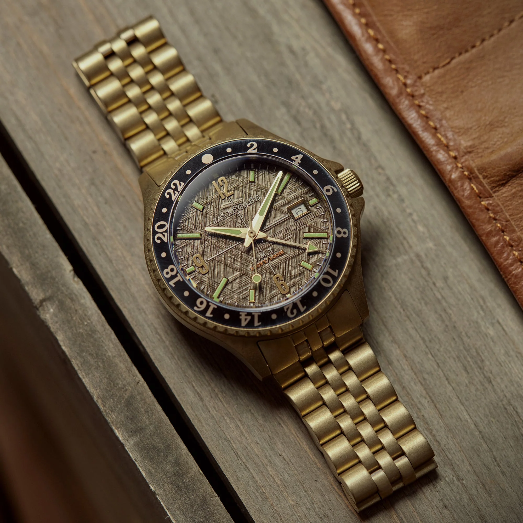 Baja GMT Gold / Stainless Steel | Gold Dial - Image 2