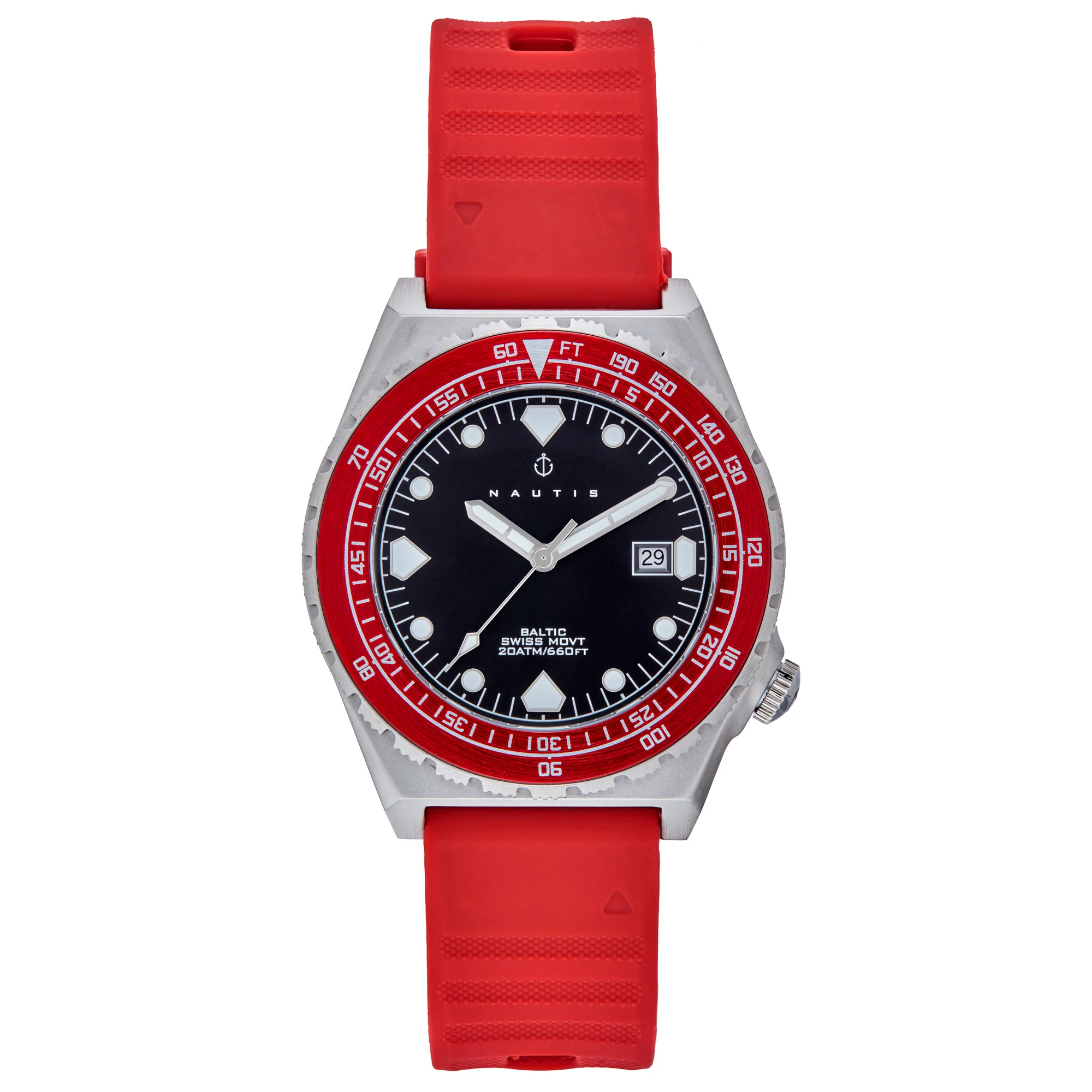 Baltic Maroon | Black Dial