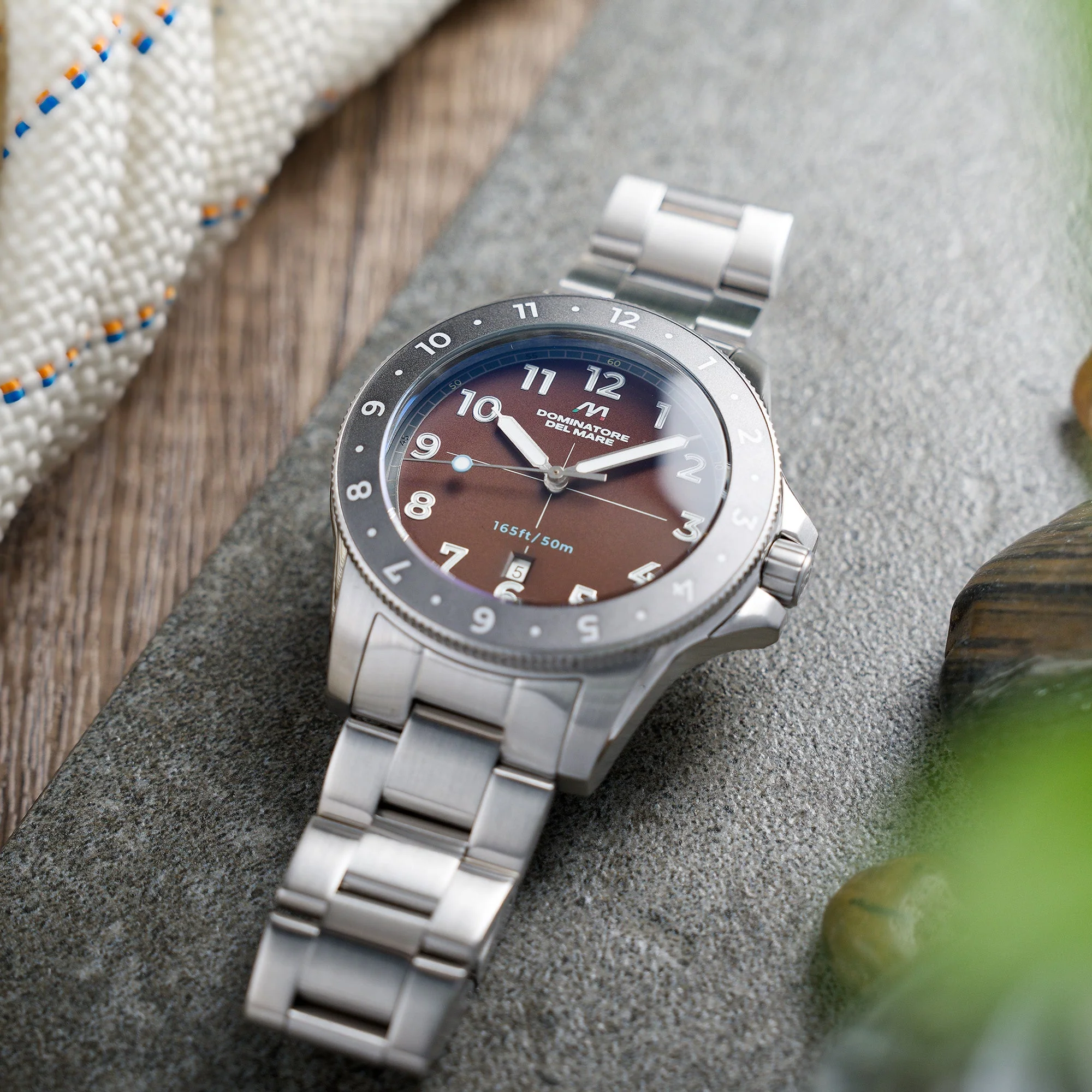 Bandiera Japan Quartz Brown / Stainless Steel | Brown Dial - Image 2