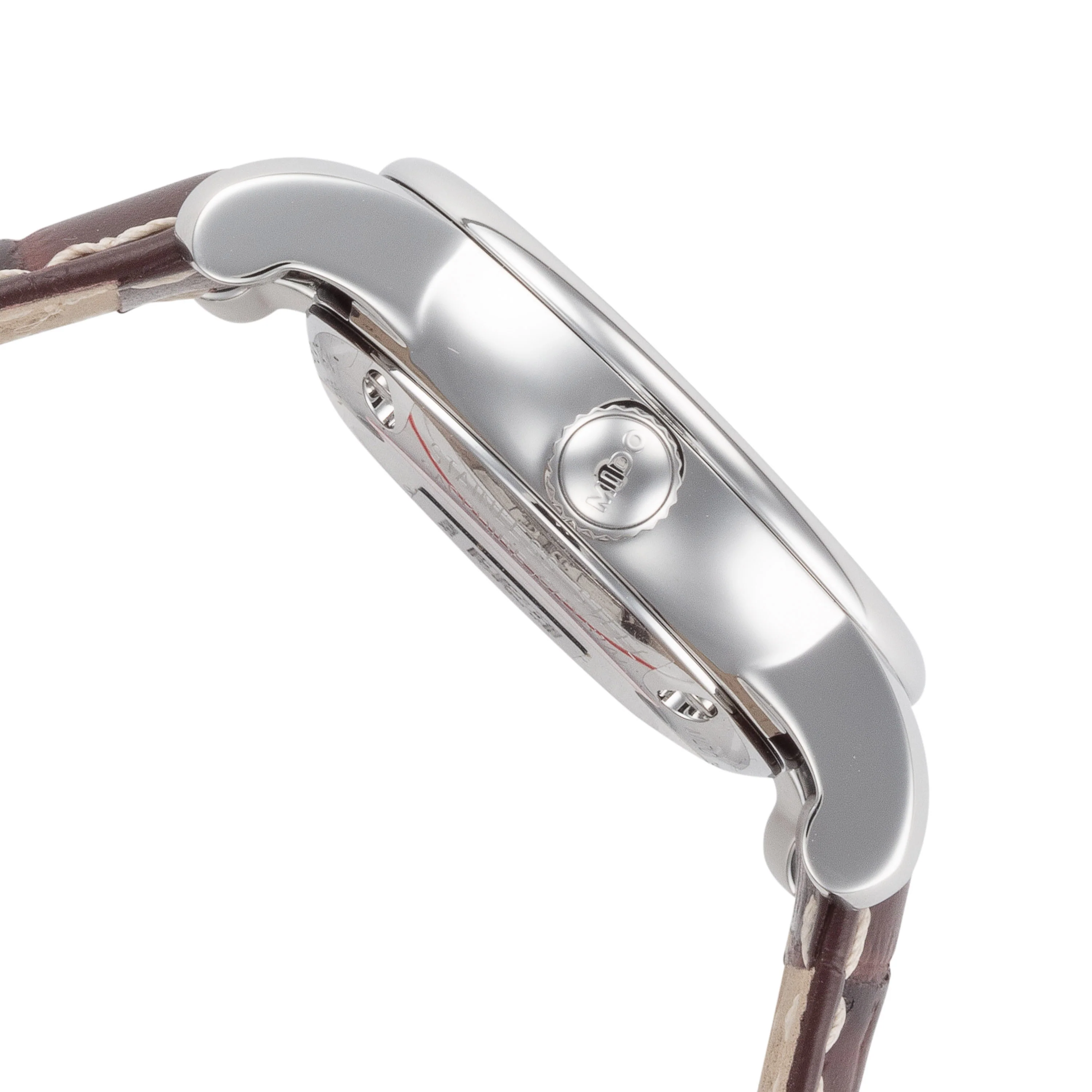 Baroncelli 29mm / Black / Brown | Black Dial - Image 2