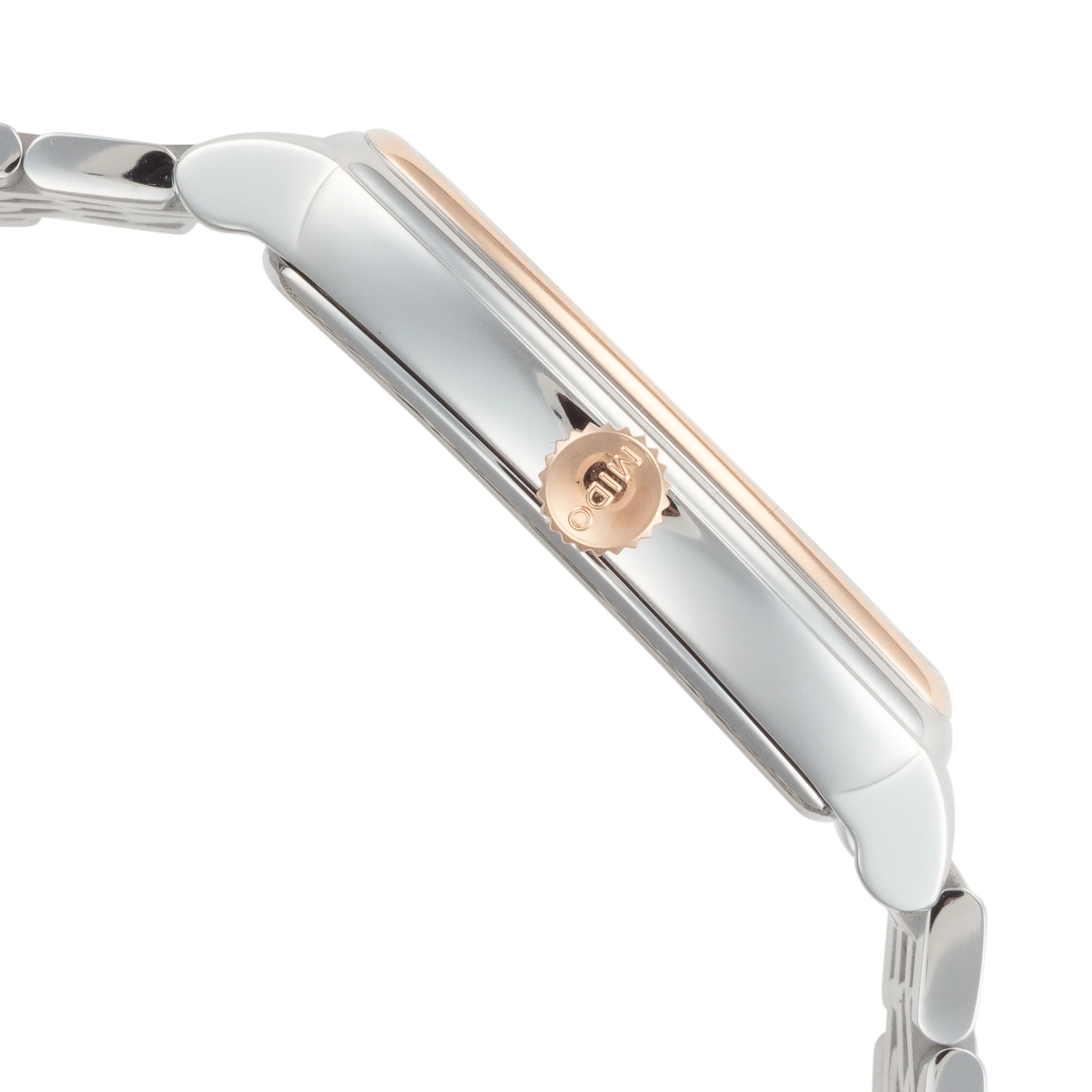 Baroncelli 30.5mm / White / Silver and Rose Gold | White Dial - Image 2