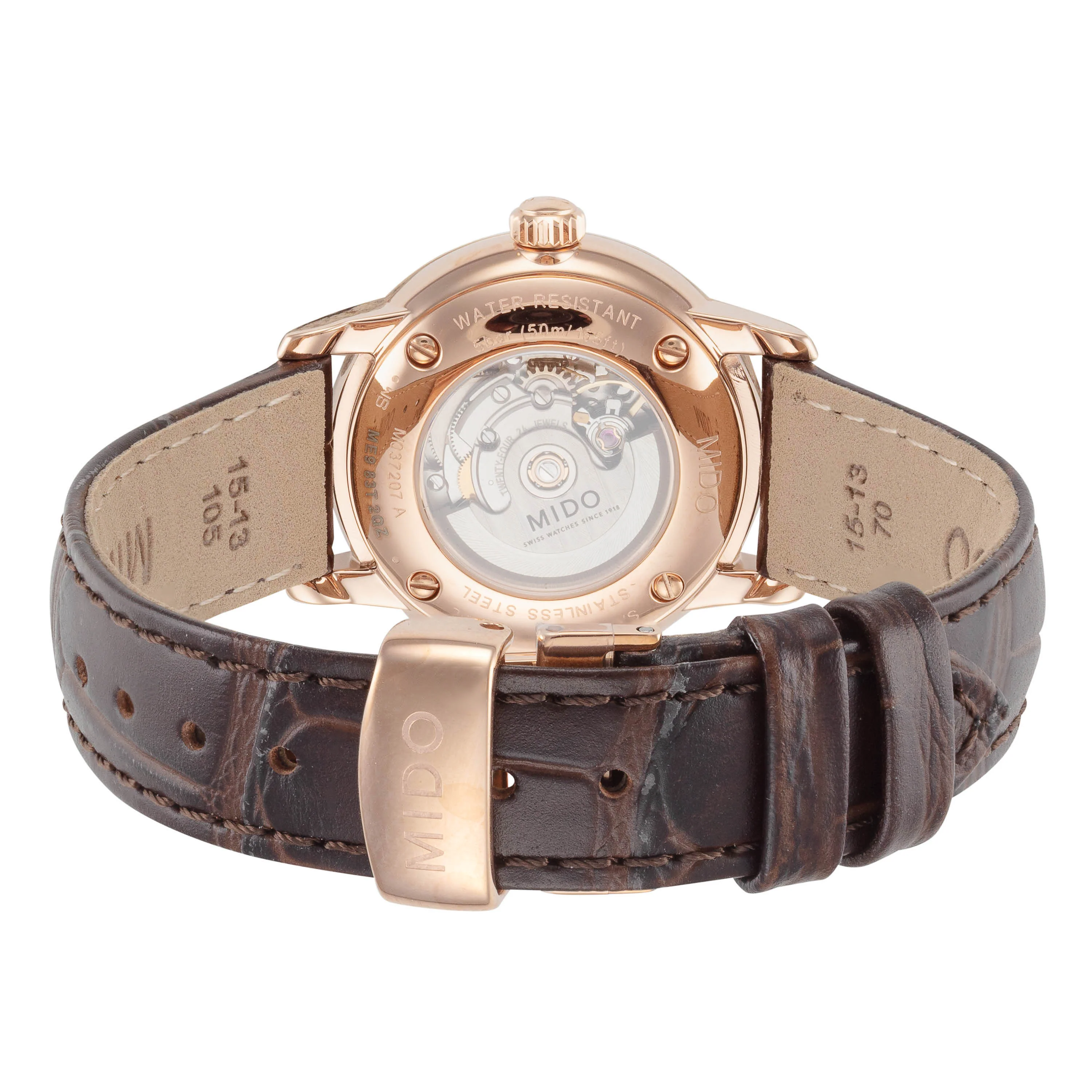 Baroncelli 30mm / Blue / Brown | Blue Dial - Image 3