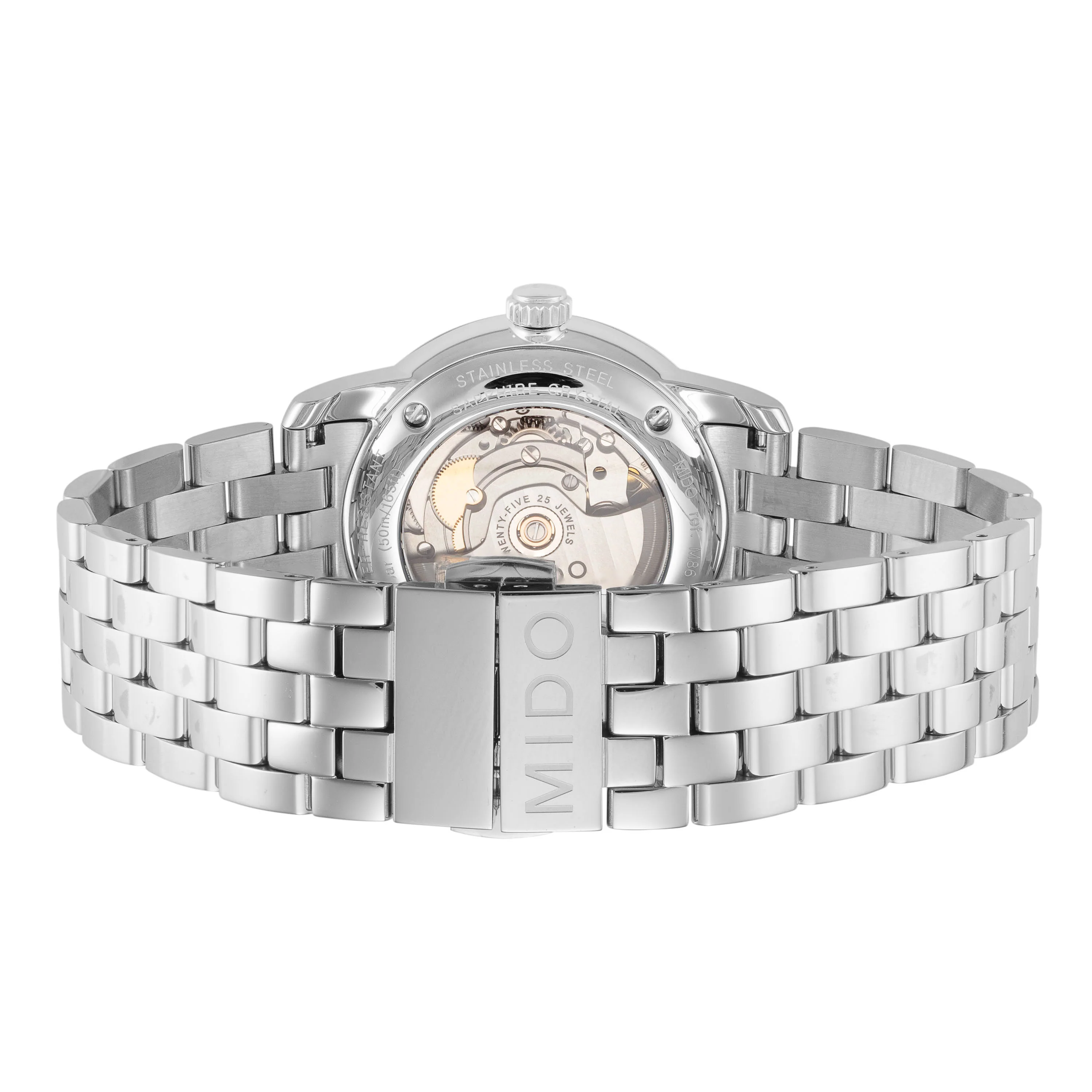 Baroncelli 38mm / Black / Silver | Black Dial - Image 3