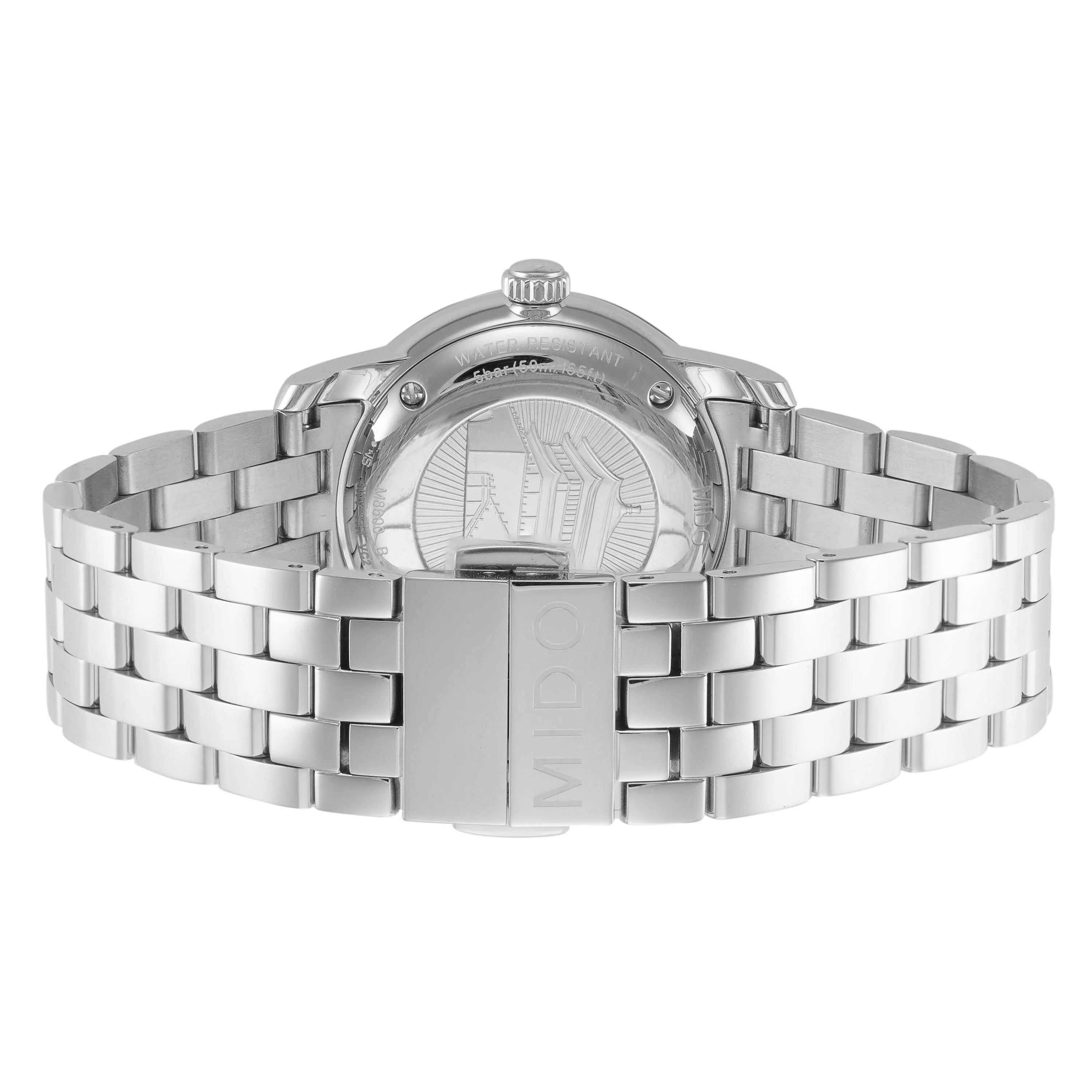 Baroncelli 38mm / White / Silver | White Dial - Image 3