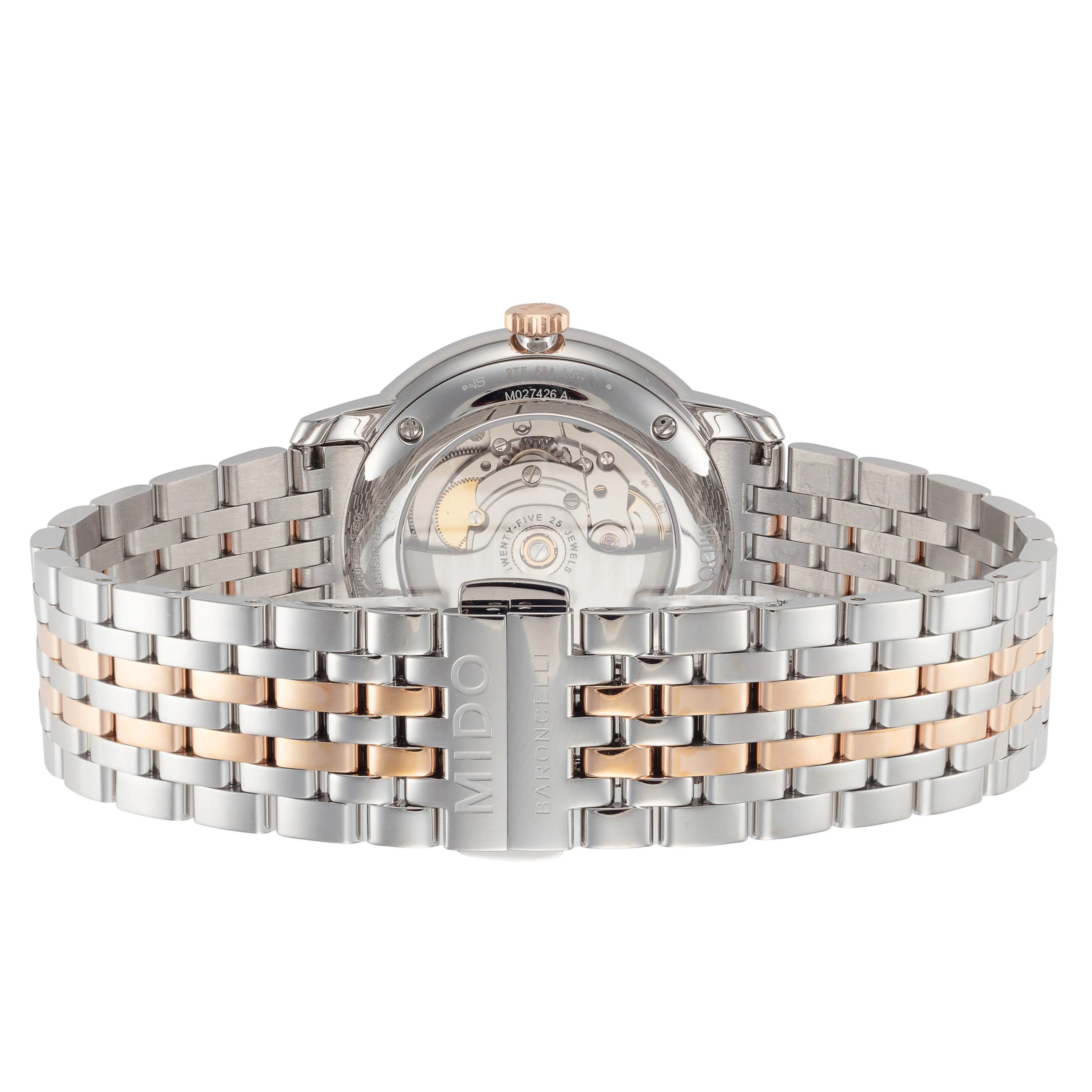 Baroncelli 40mm / Anthracite / Silver and Rose Gold | Anthracite Dial - Image 3