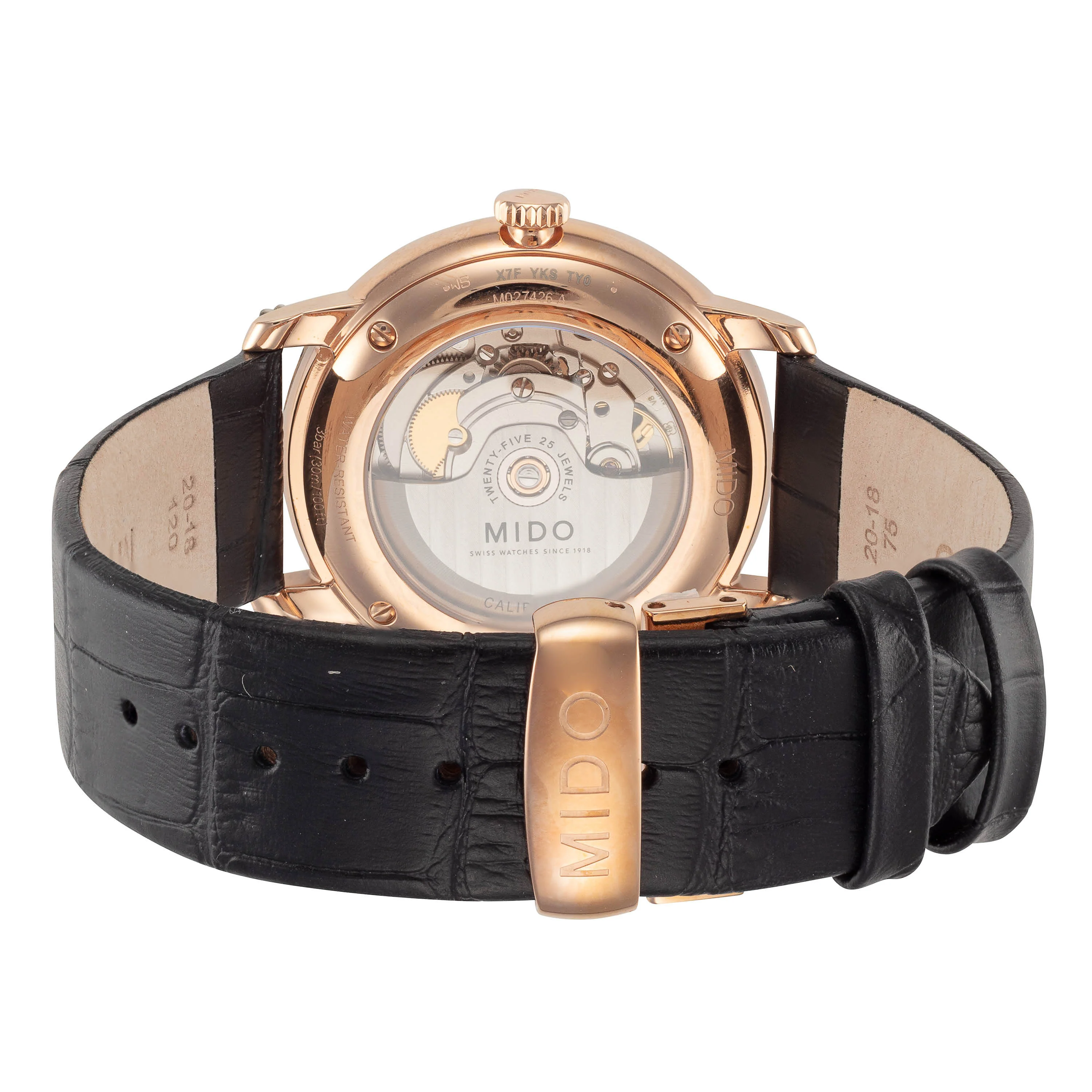 Baroncelli 40mm / White / Black | White Dial - Image 3