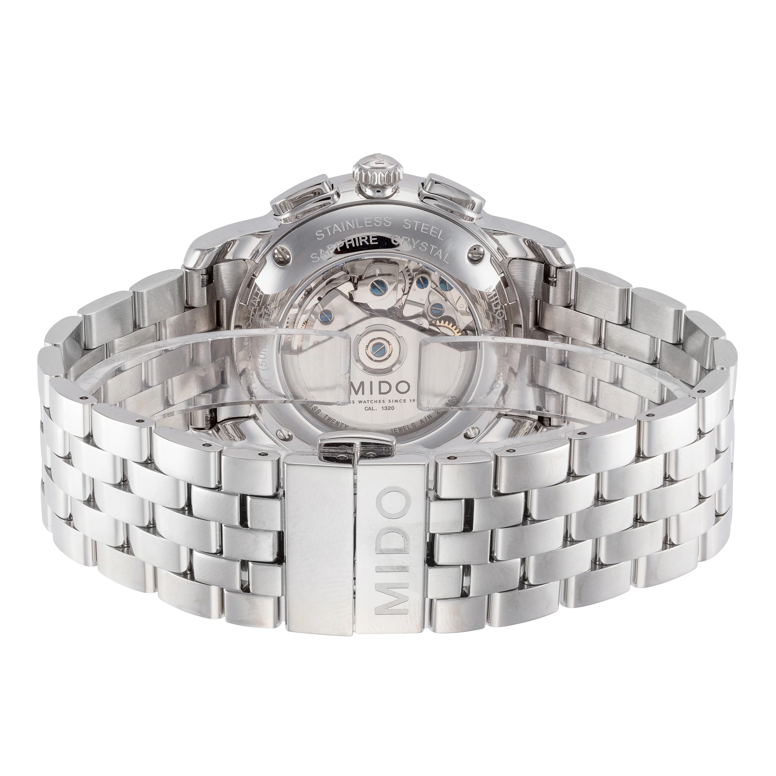Baroncelli 42mm / Black / Silver Black Dial - Image 2