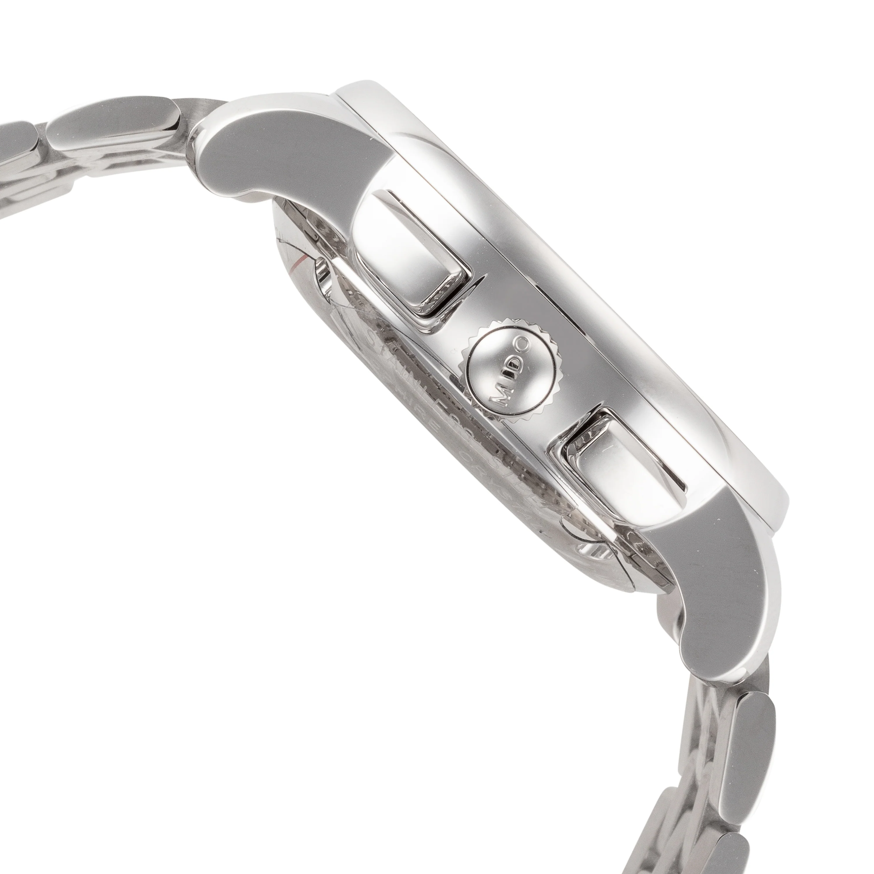 Baroncelli 42mm / Black / Silver Black Dial - Image 3