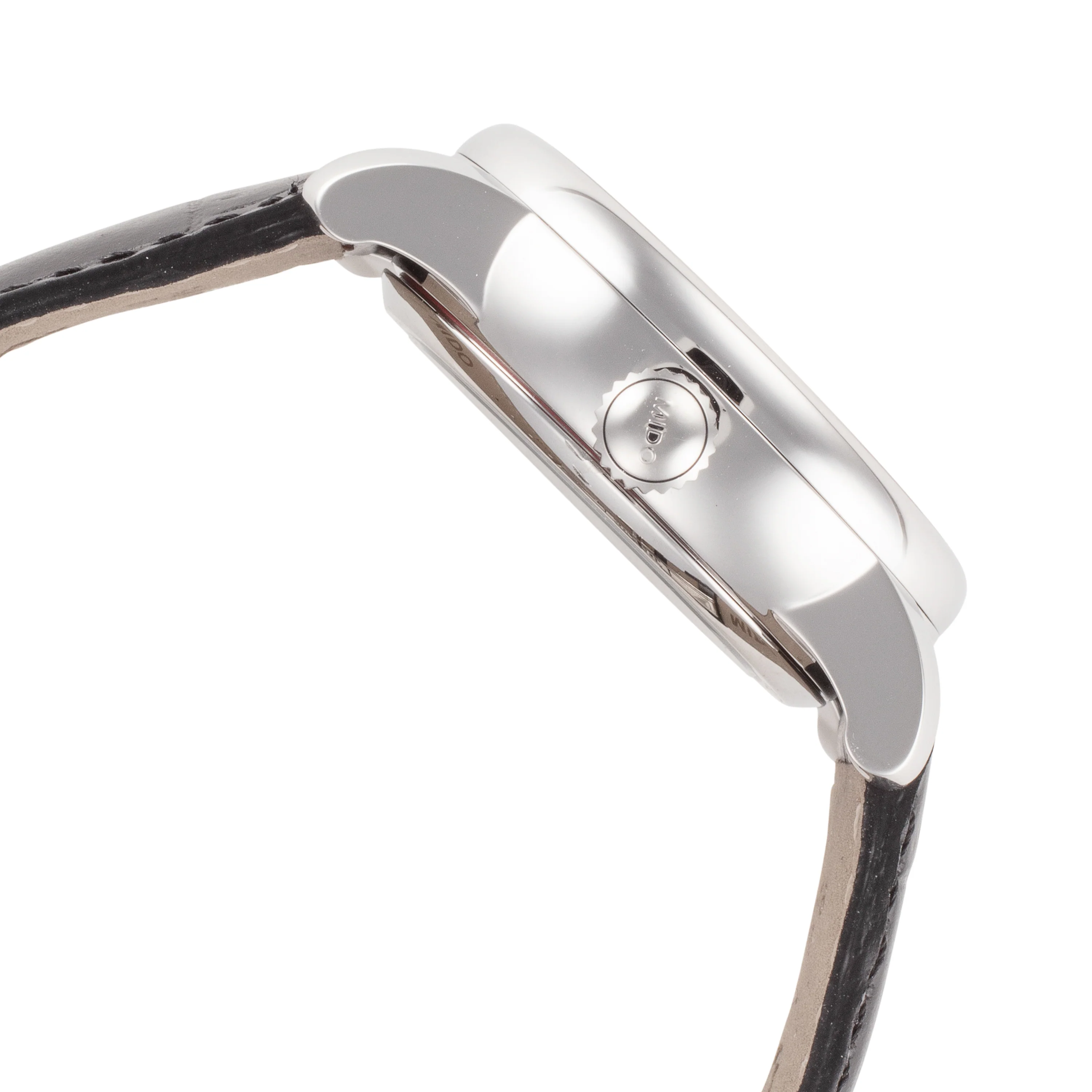 Baroncelli II 35mm / Silver / Black | Silver Dial - Image 2