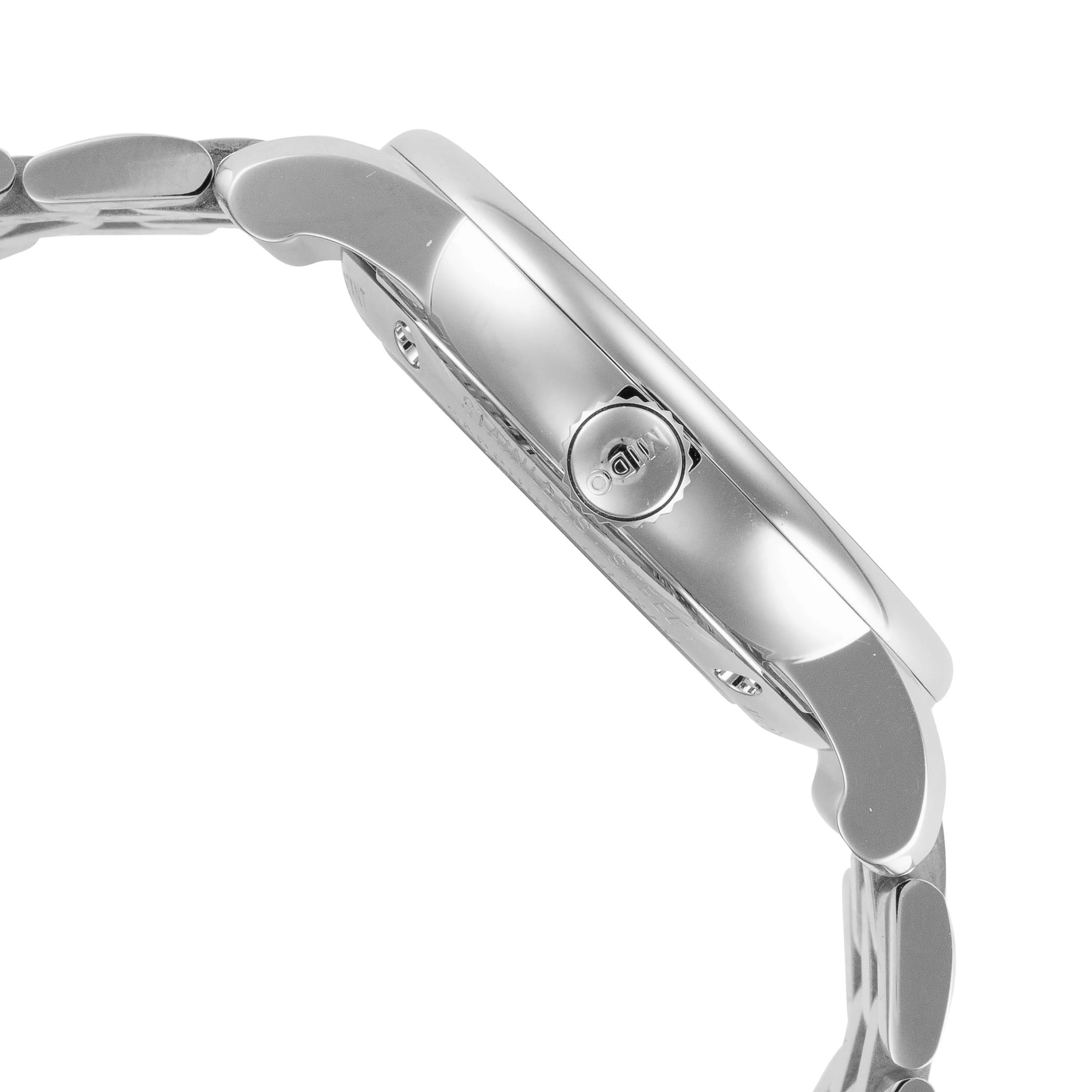 Baroncelli II 38mm / White / Silver | White Dial - Image 2