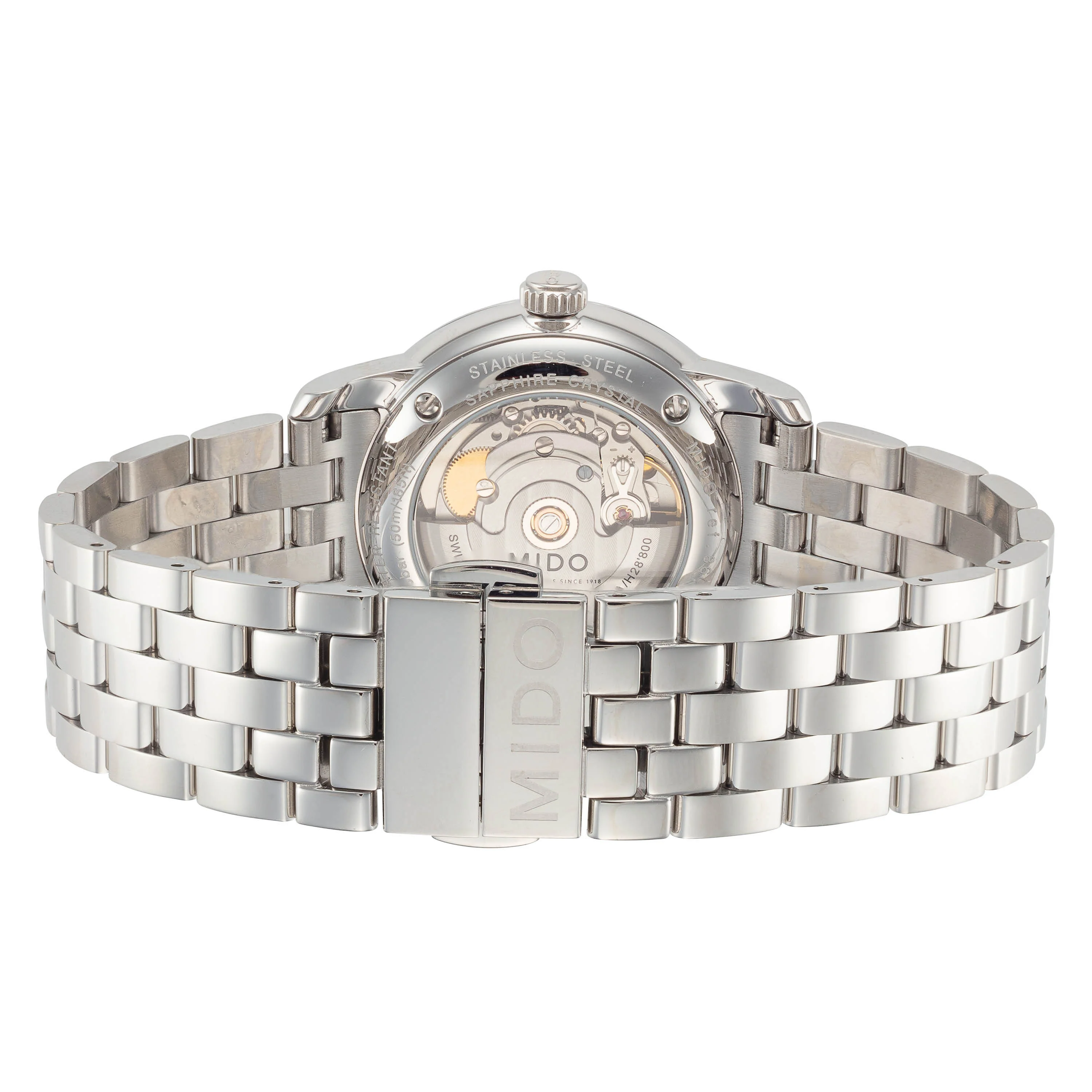 Baroncelli II 38mm / White / Silver | White Dial - Image 3