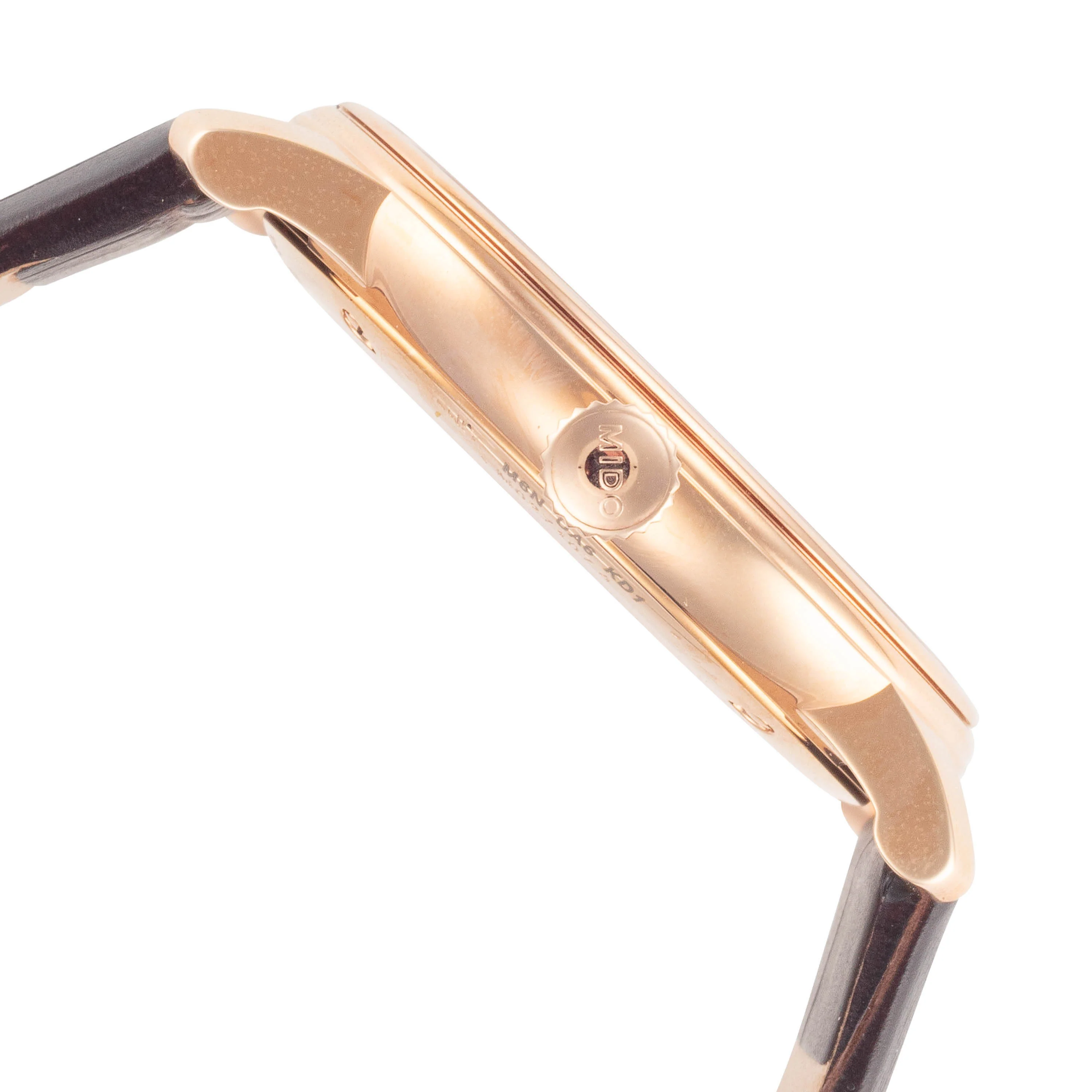Baroncelli II 39mm / Black / Dark Brown | Black Dial - Image 2