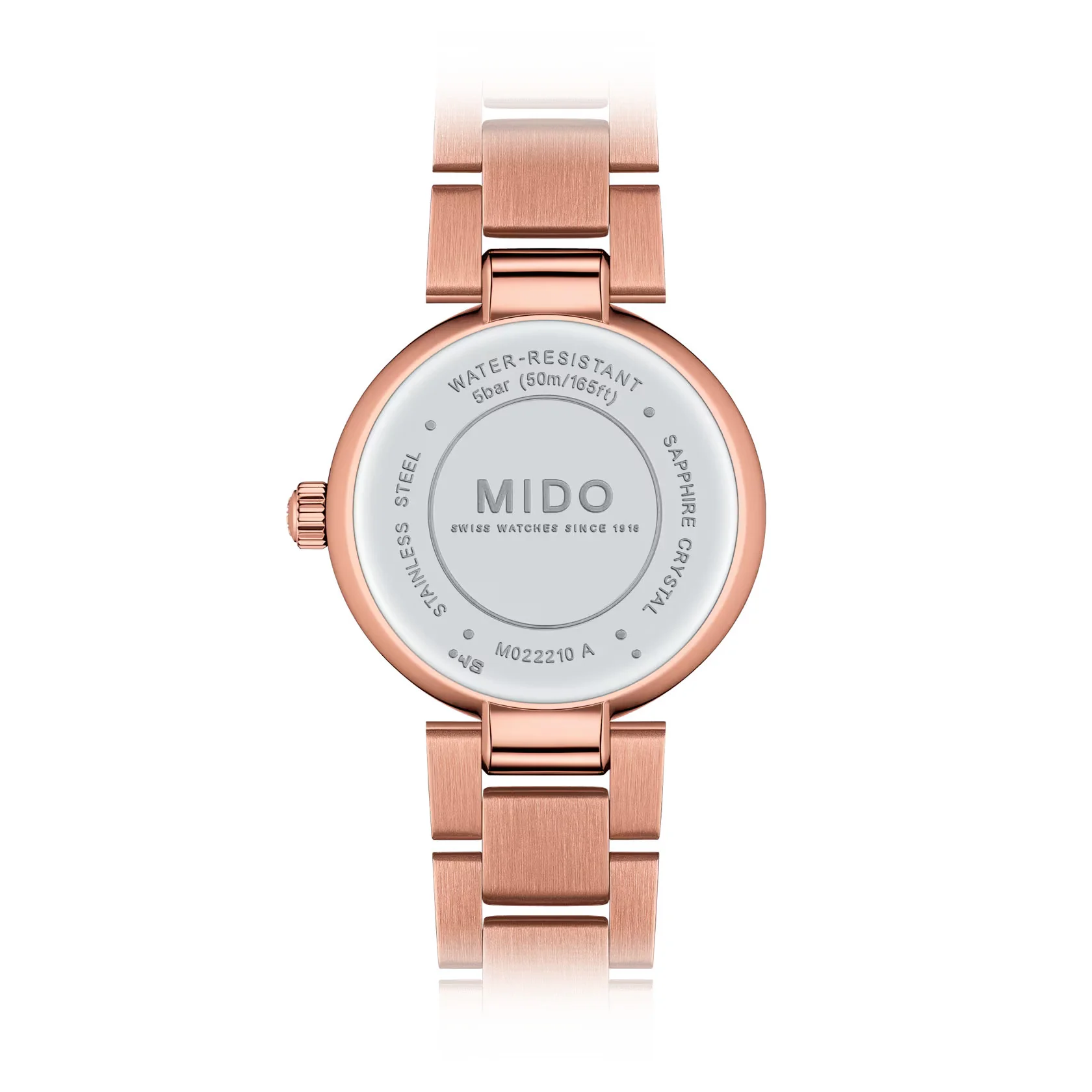 BARONCELLI II DONNA QUARTZ RoseGold/SS | Brown Dial - Image 2