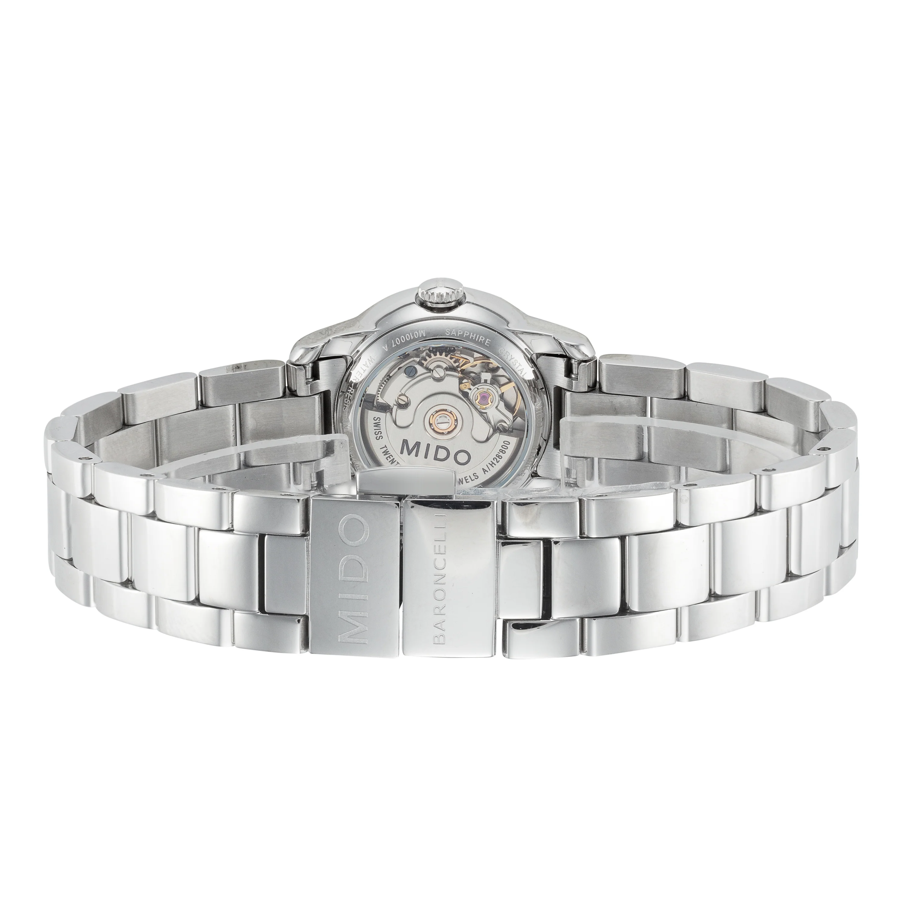 Baroncelli III 25mm / Black / Silver | Black Dial - Image 2