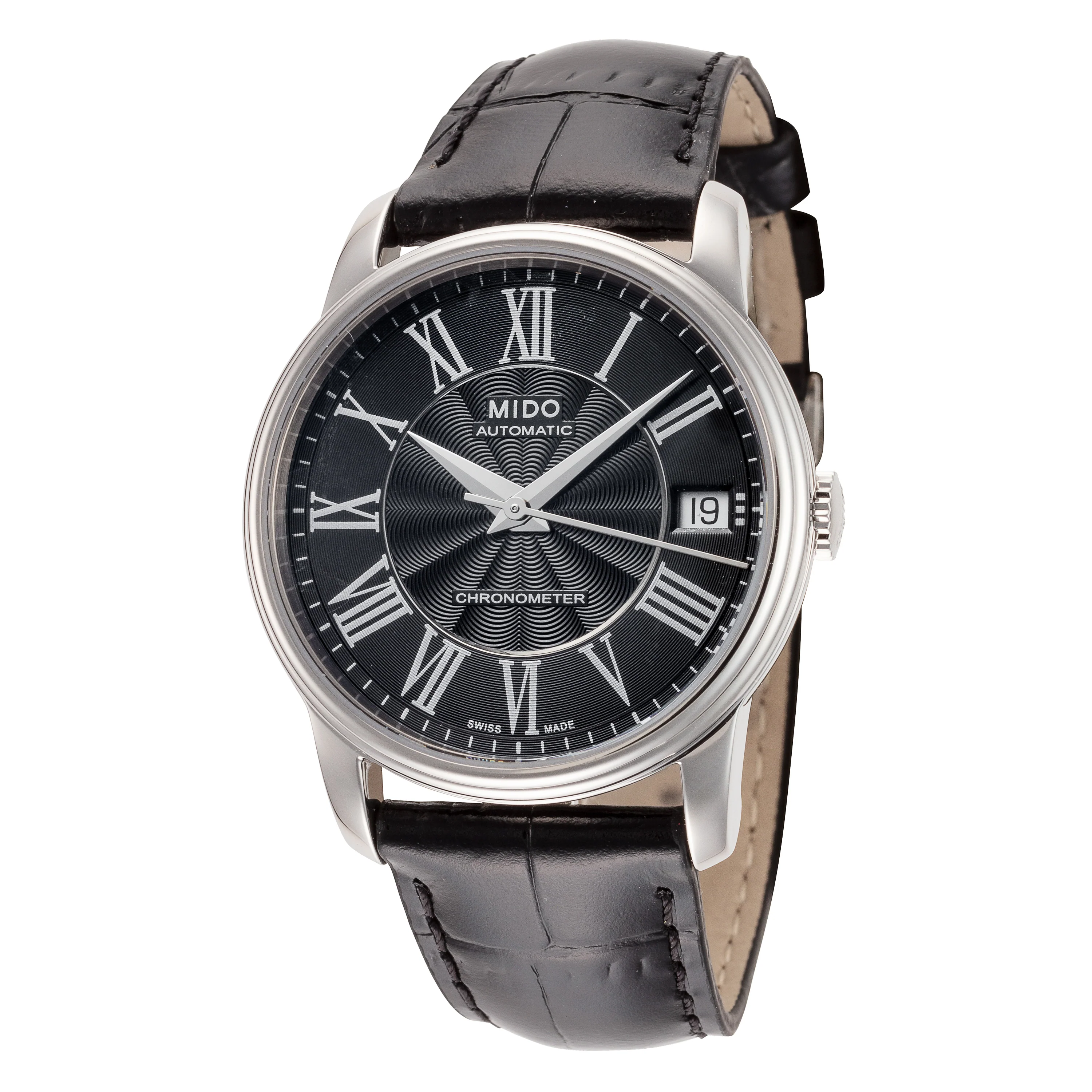 Baroncelli III 33mm / Black / Black | Black Dial