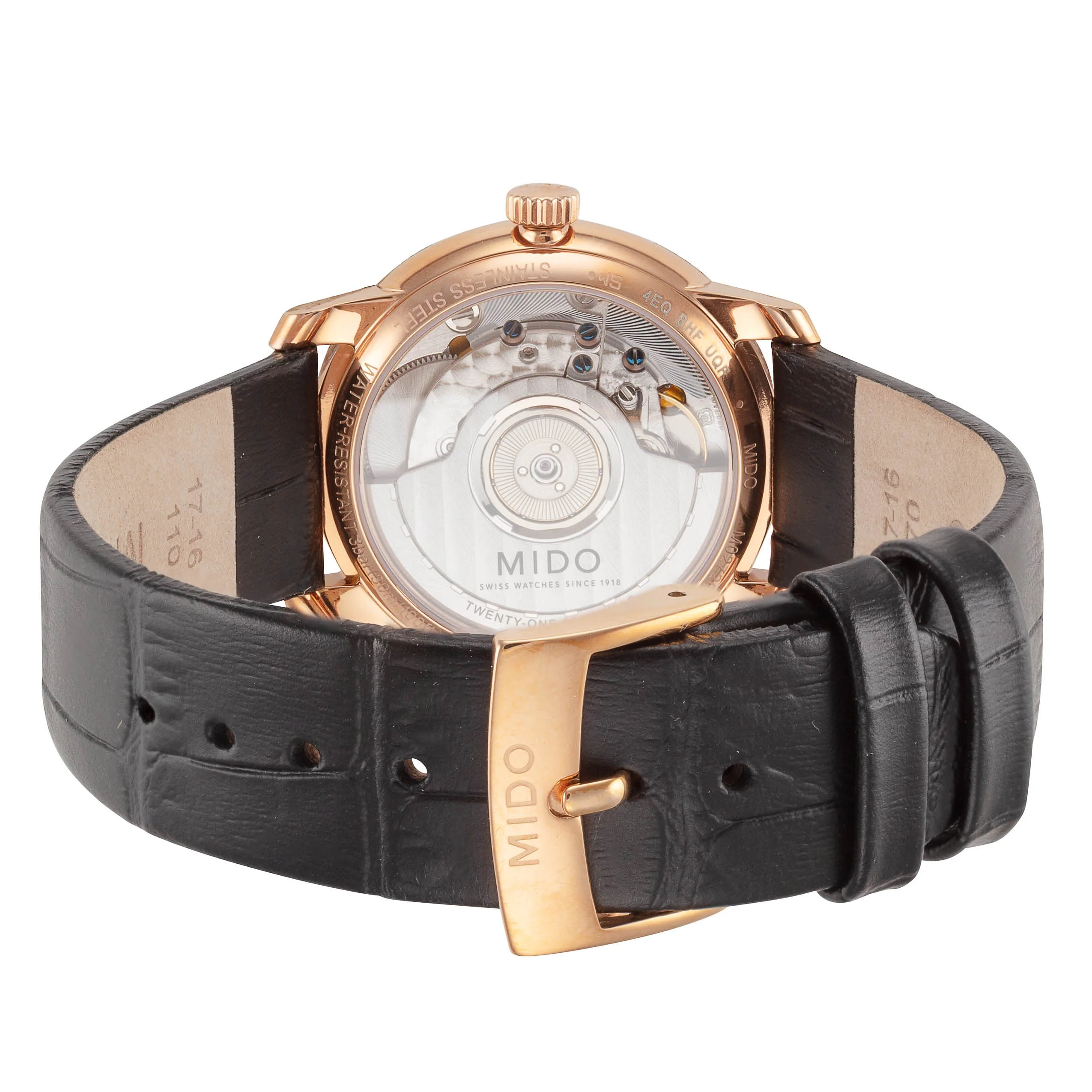 Baroncelli III 33mm / Silver / Black | Silver Dial - Image 3