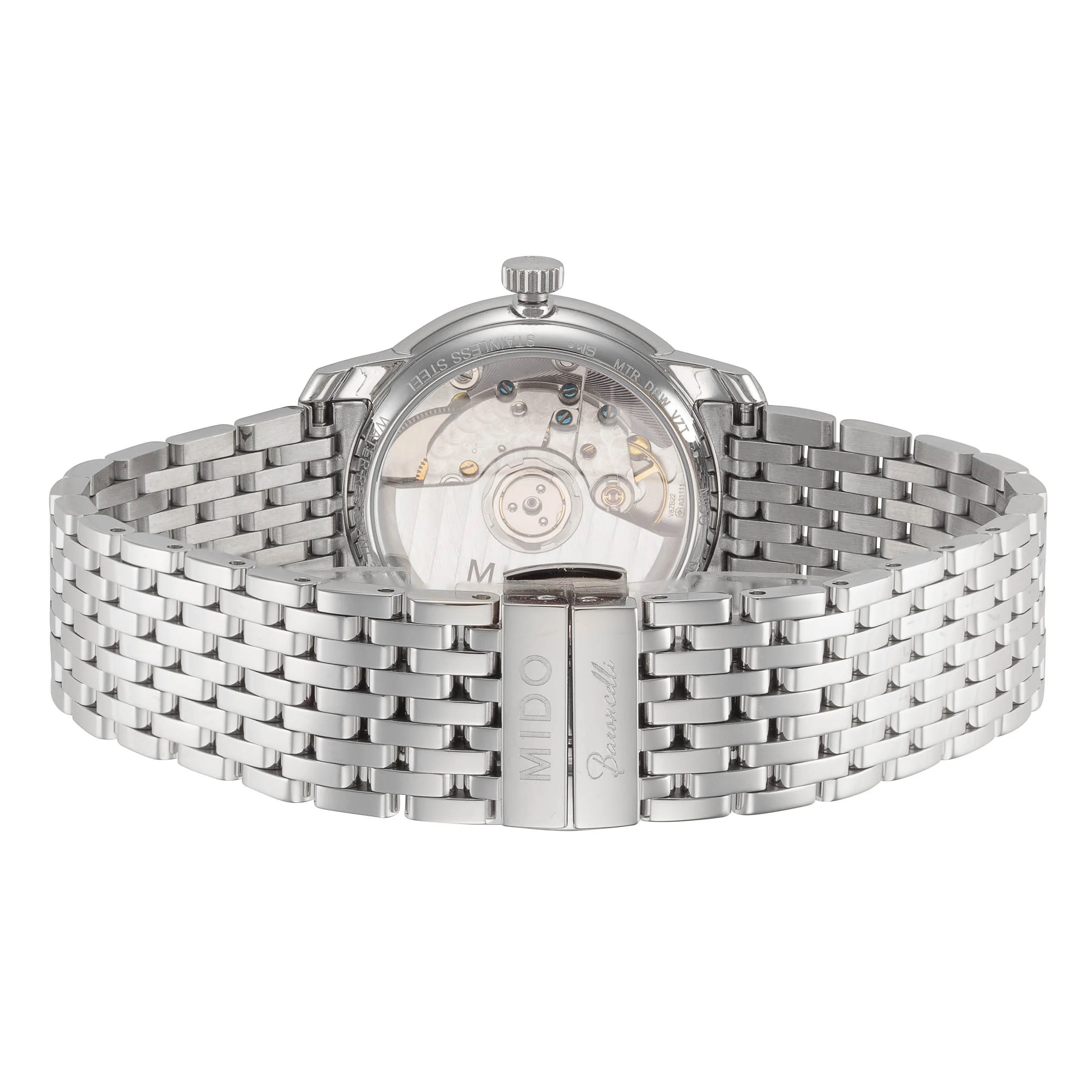 Baroncelli III 33mm / Silver / Silver | Silver Dial - Image 3