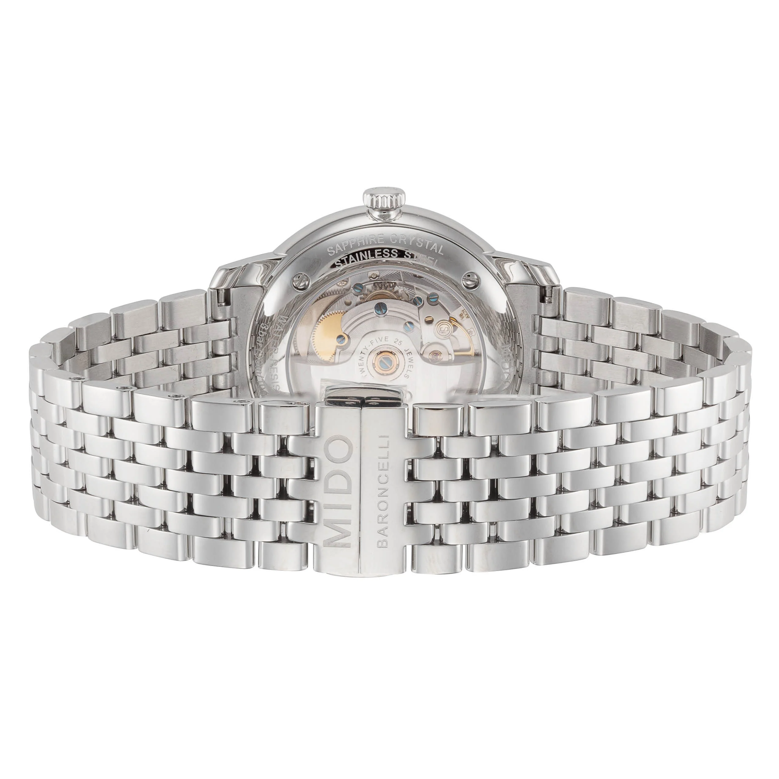 Baroncelli III 40mm / White / Silver | White Dial - Image 3