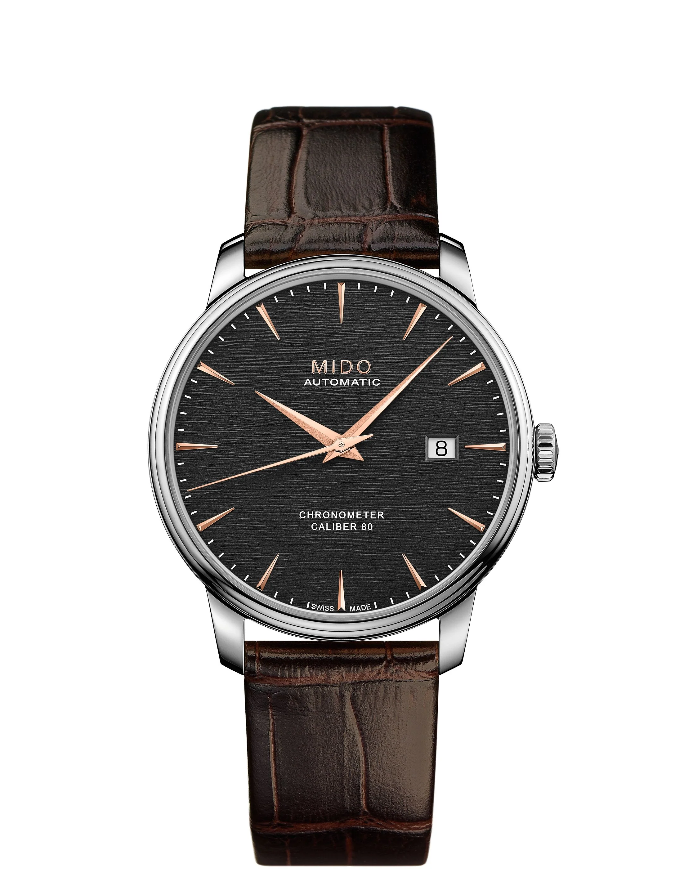BARONCELLI III SI Brown/SS | Anthracite Dial