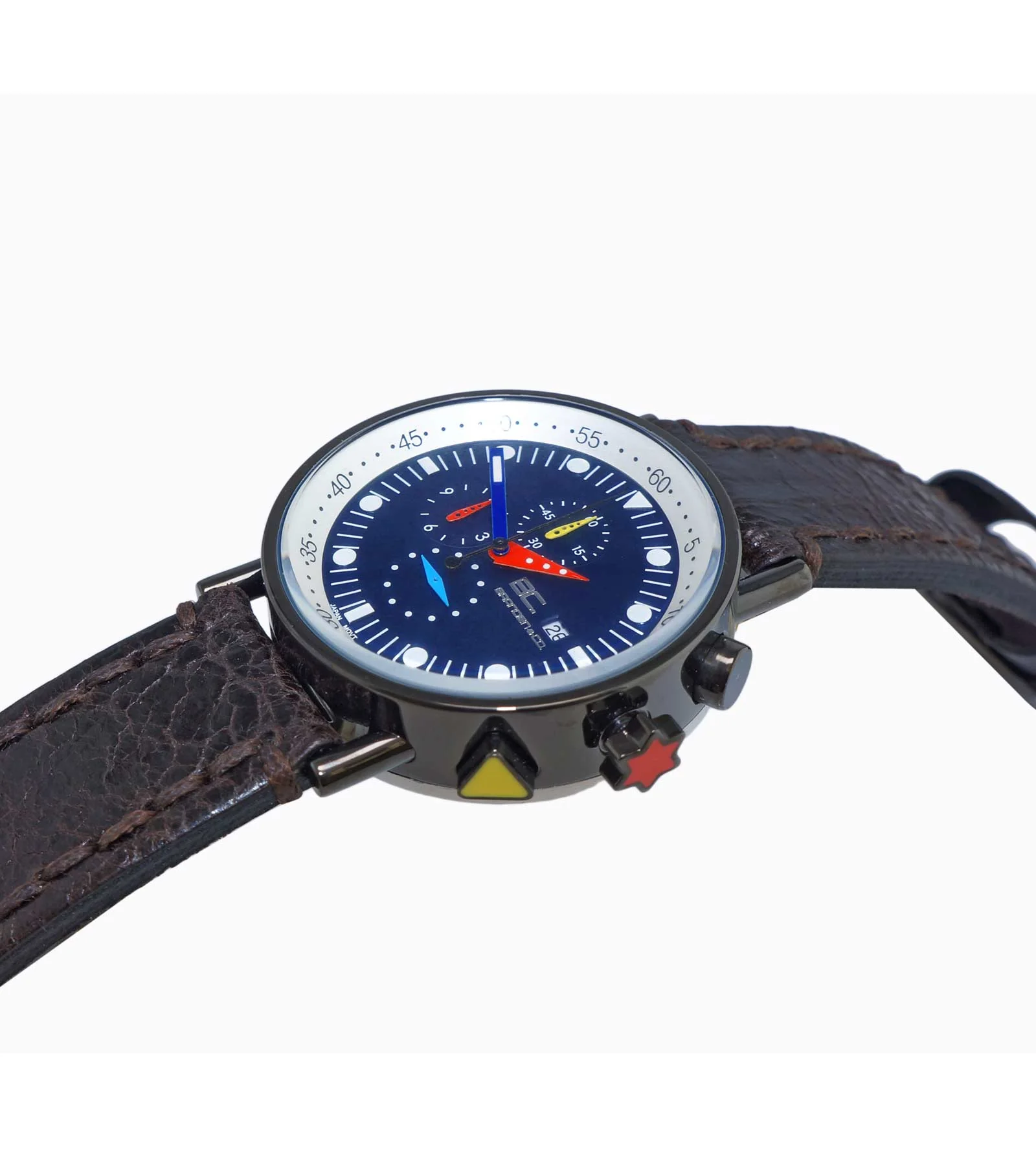 BC COLLECTION IP Black/ Blue-Brown | Blue Dial Dial - Image 2