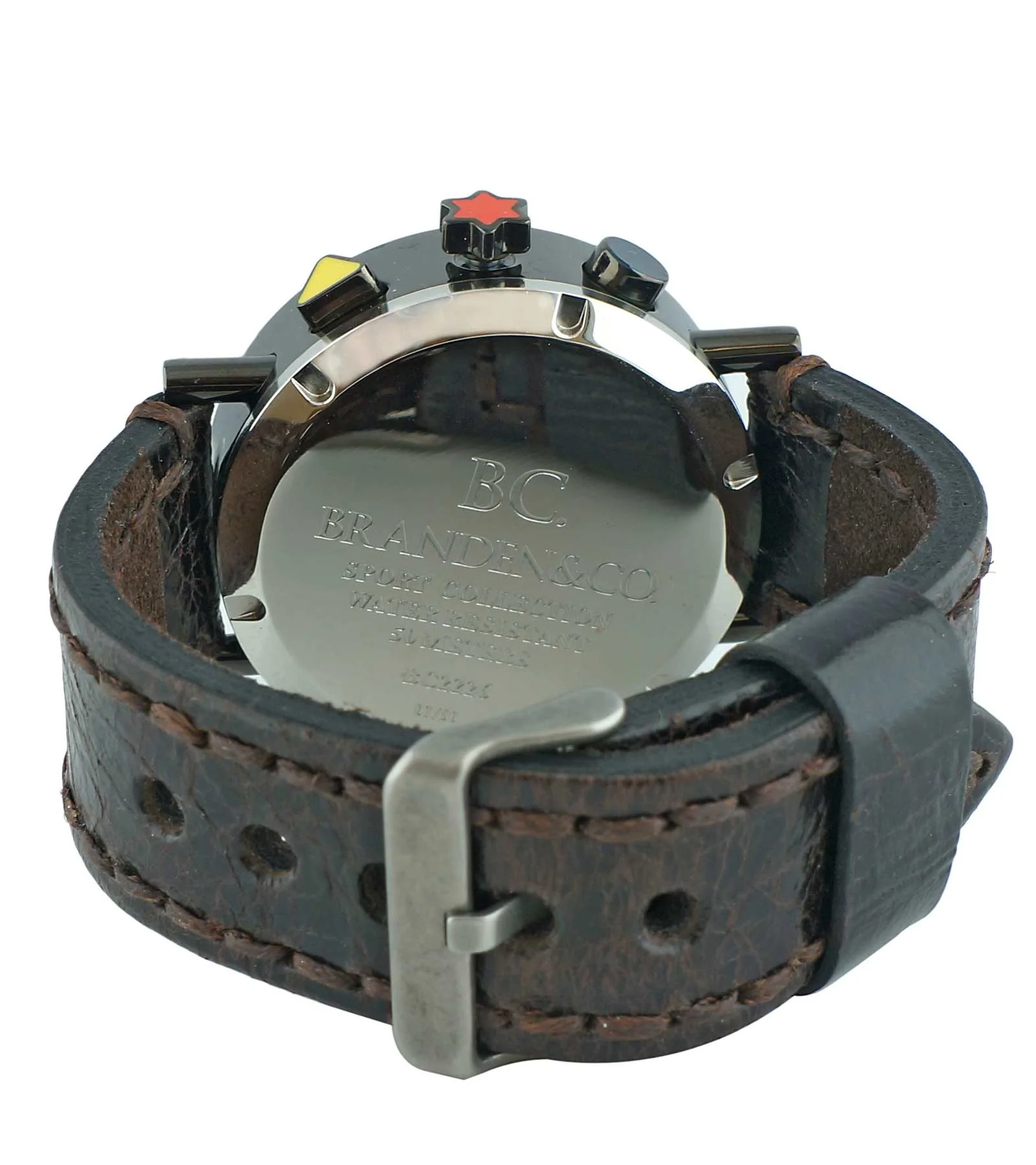BC COLLECTION IP Black/ Blue-Brown | Blue Dial Dial - Image 5