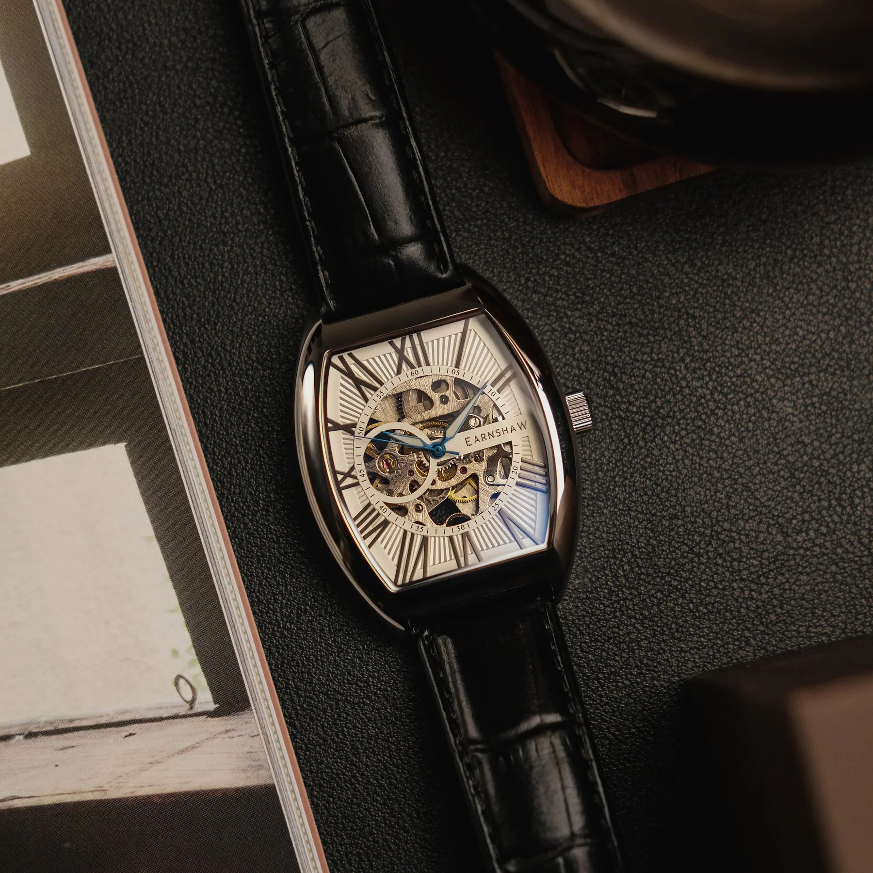 BEAUCHAMP AUTOMATIC SKELETON White / Leather | White Dial - Image 2