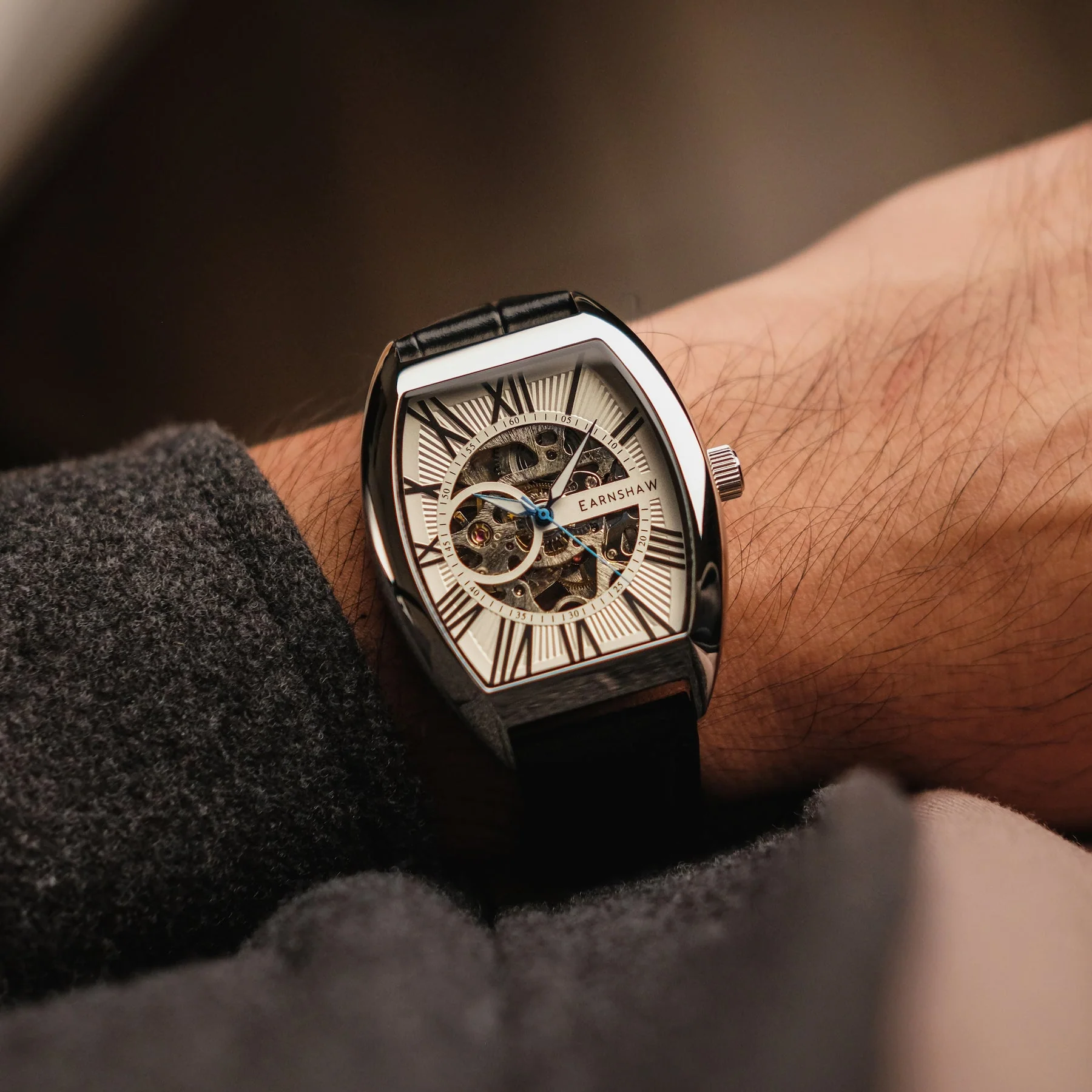BEAUCHAMP AUTOMATIC SKELETON White / Leather | White Dial - Image 3