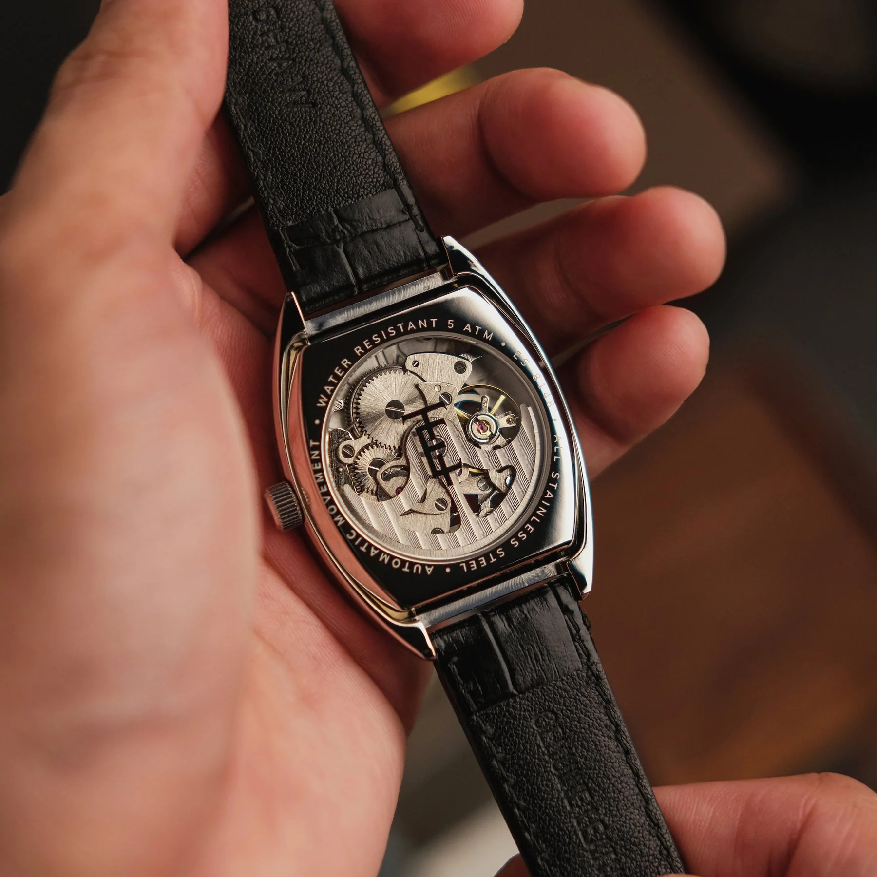 BEAUCHAMP AUTOMATIC SKELETON White / Leather | White Dial - Image 4