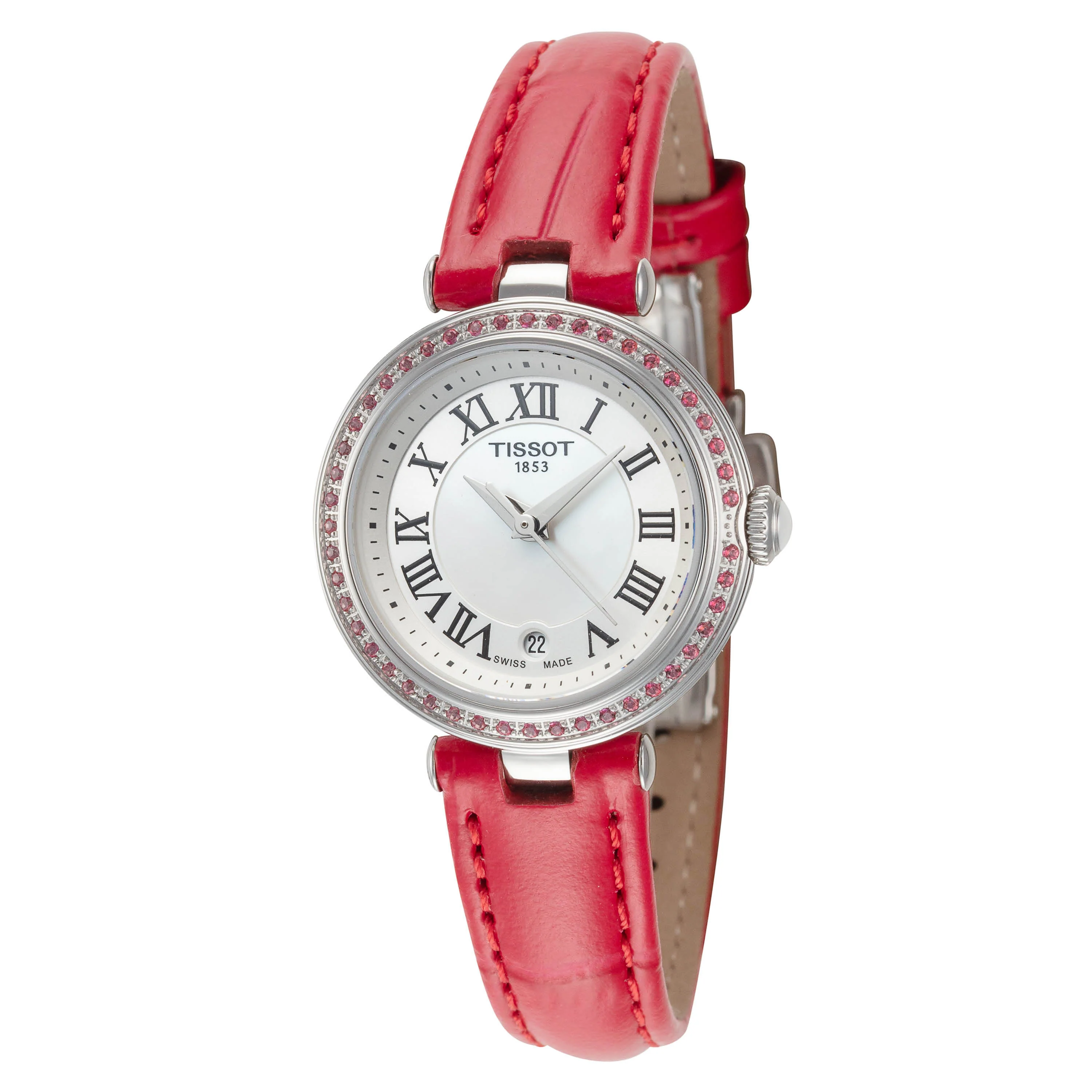 Bellissima 26mm / White Mother-of-Pearl / Pink | White Mother-of-Pearl Dial