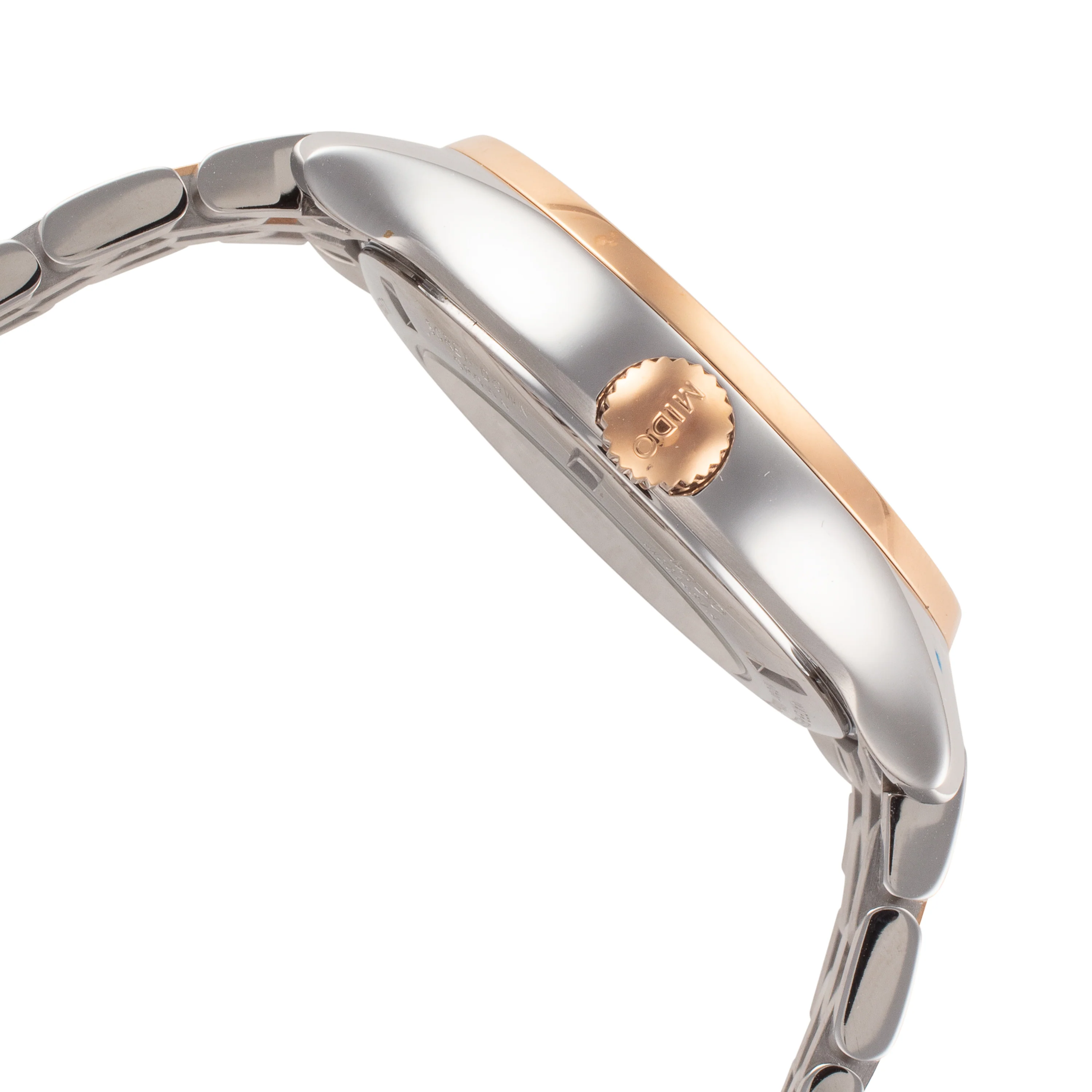 Belluna 40mm / Silver / Silver and Rose Gold | Silver Dial - Image 3