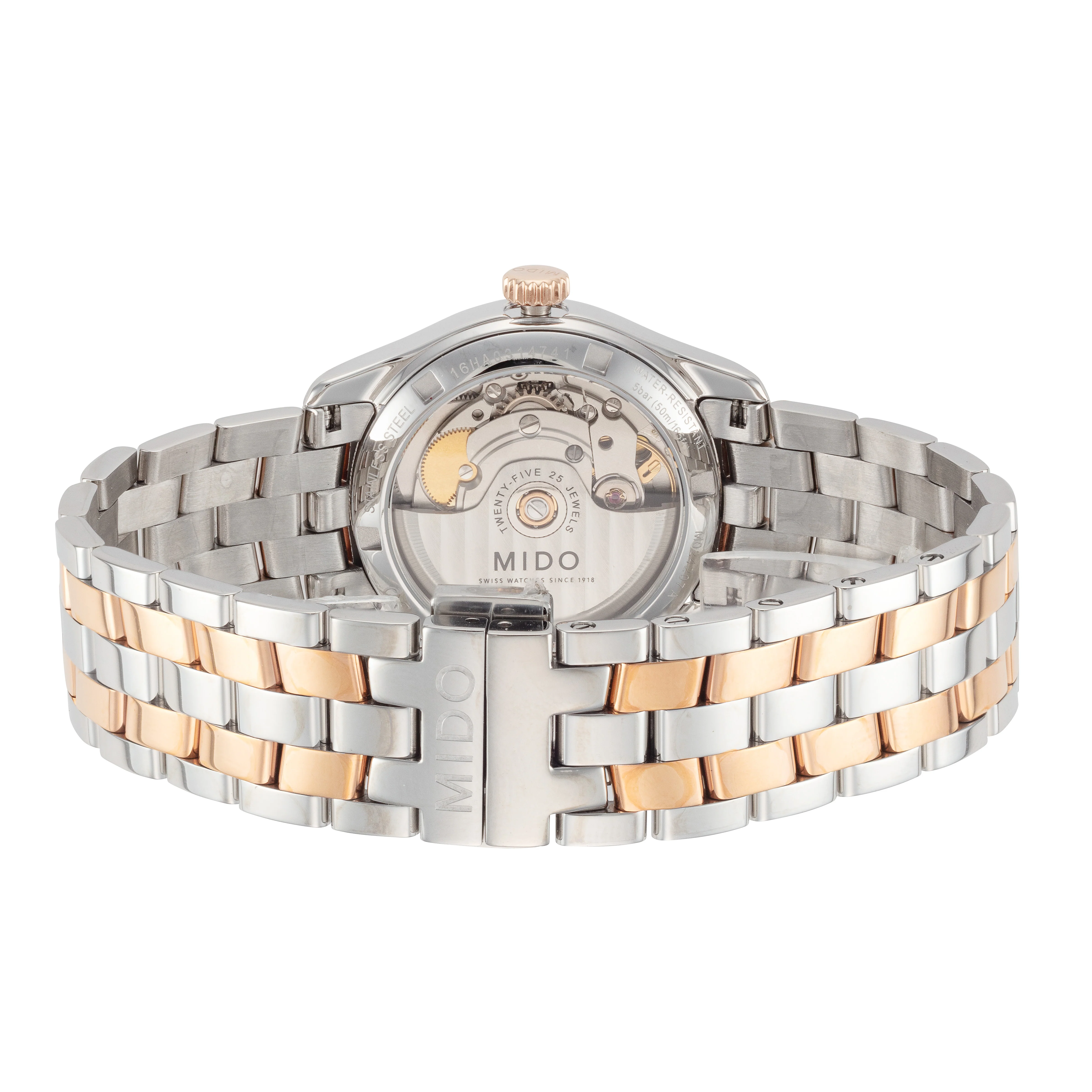 Belluna II 33mm / Silver / Silver and Rose Gold | Silver Dial - Image 2