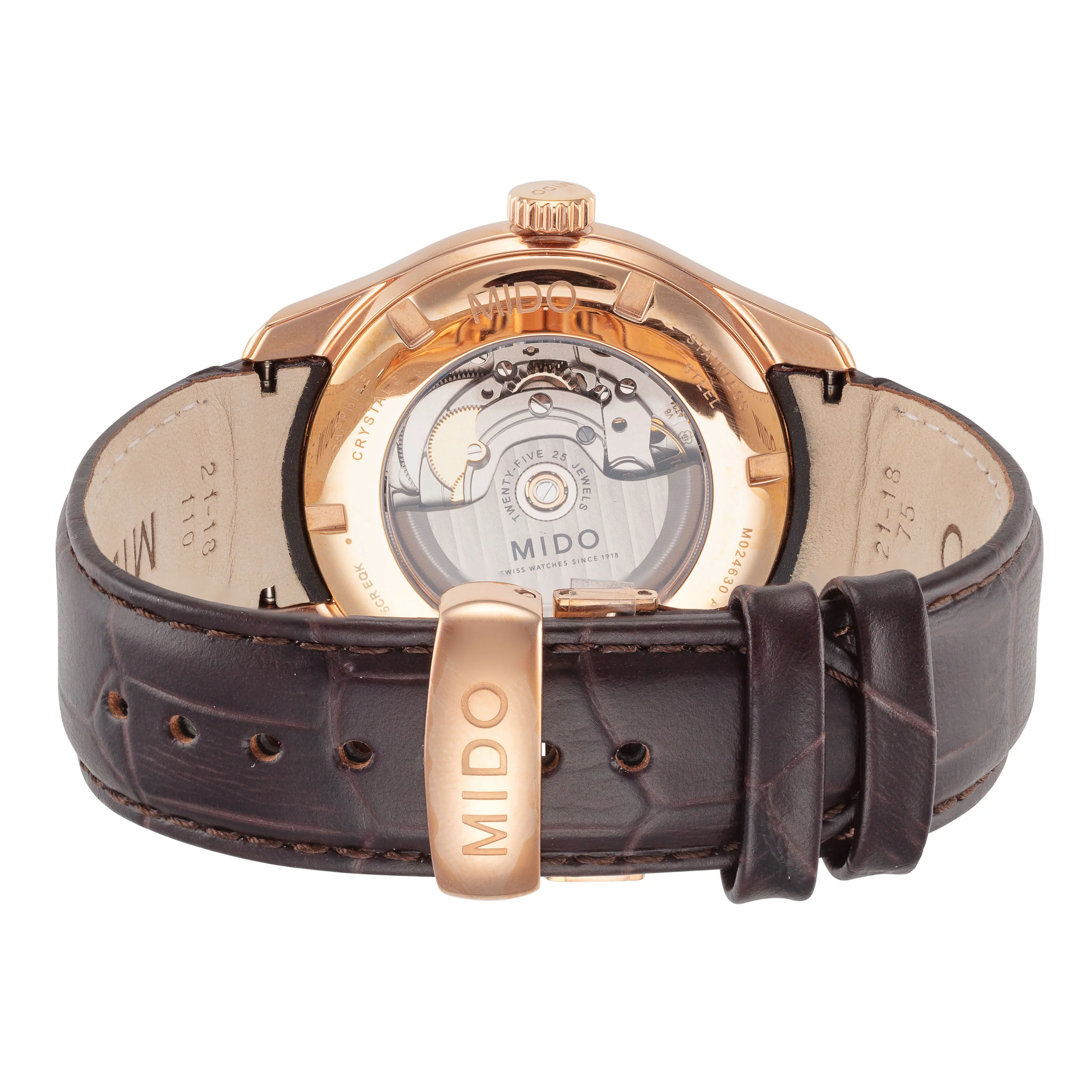 Belluna II 42.5mm / Grey / Brown | Grey Dial - Image 3