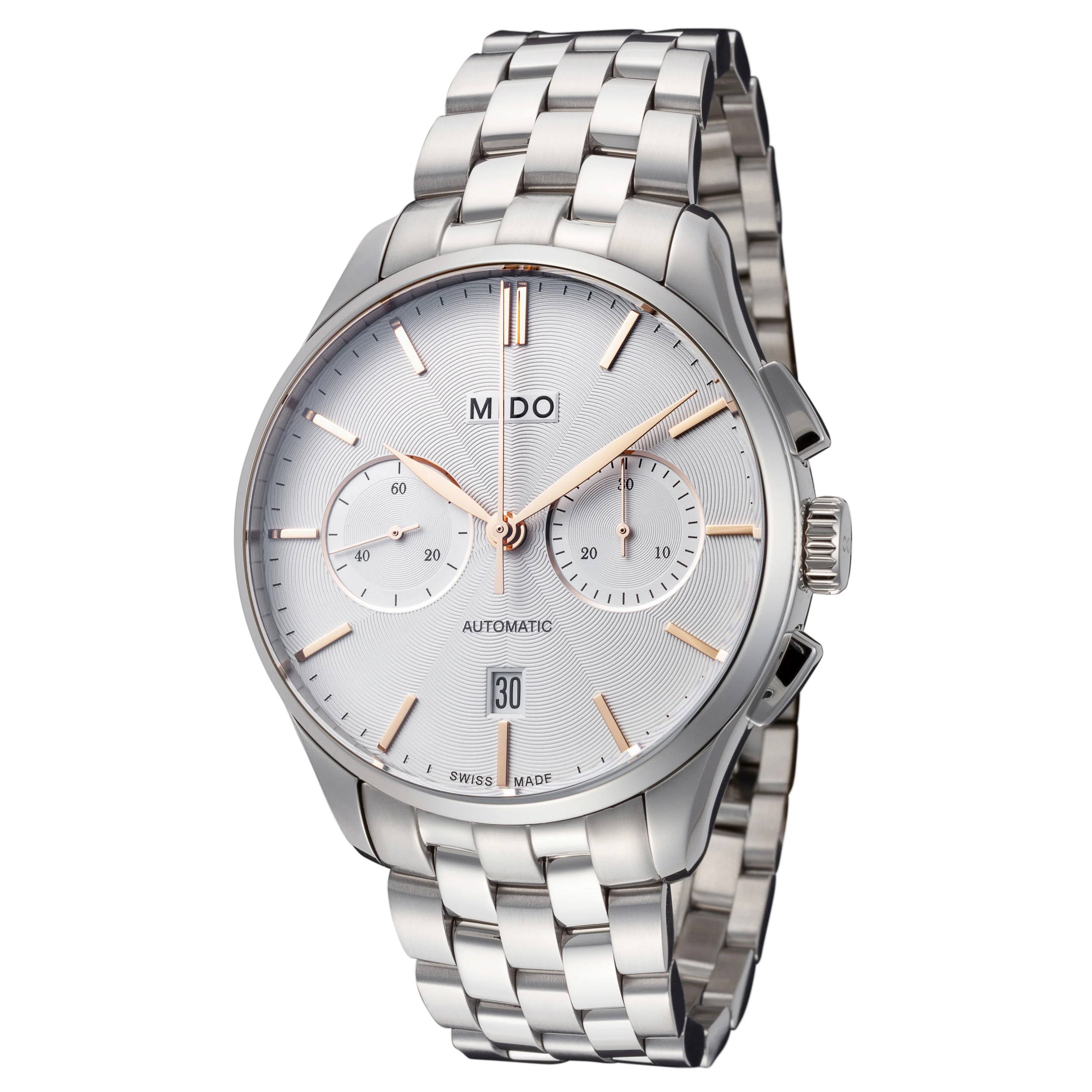Belluna II 42mm / Silver / Silver | Silver Dial