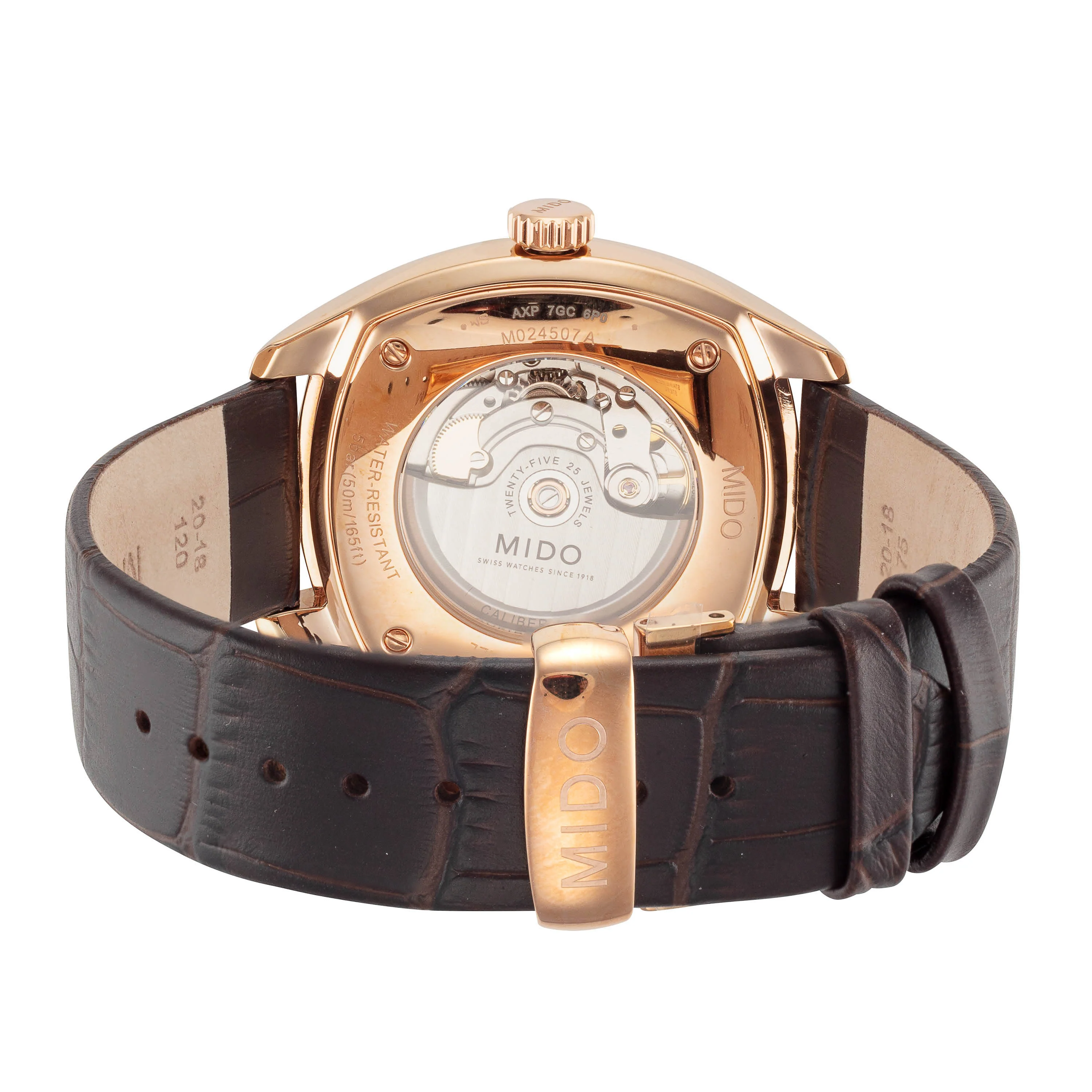 Belluna Royal 41mm / Black / Brown | Black Dial - Image 3