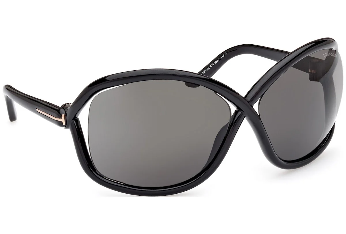 BETTINA SHINY BLACK / SMOKE - Image 7