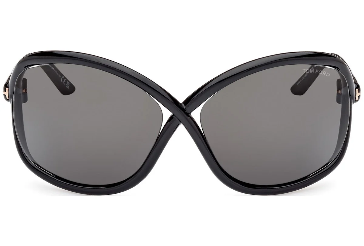 BETTINA SHINY BLACK / SMOKE - Image 8