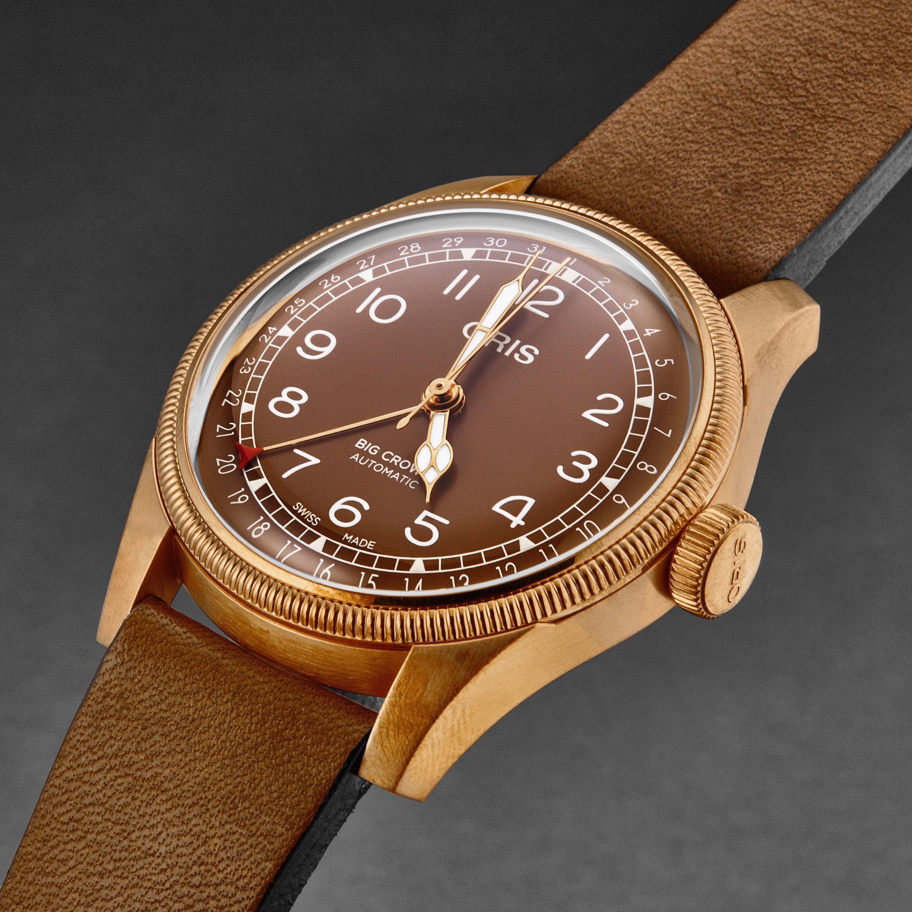 Big Crown 75477413166LS / Brown | Brown Dial - Image 2