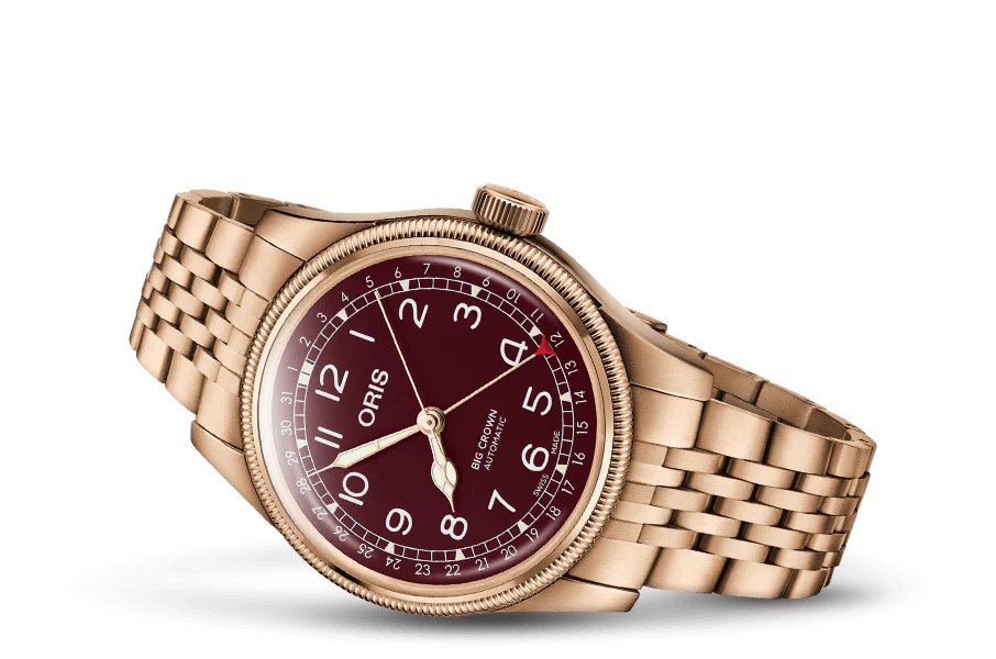 BIG CROWN BRONZE POINTER DATE  | Red Dial - Image 2