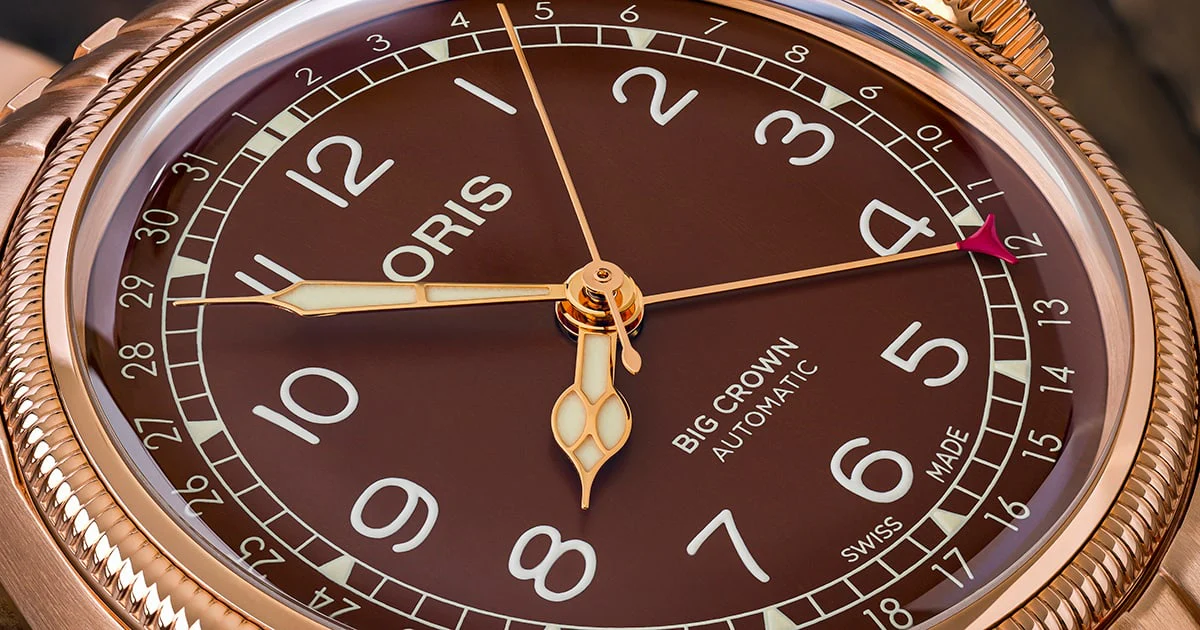 BIG CROWN BRONZE POINTER DATE  | Red Dial - Image 3