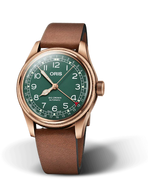 Big Crown Pointer Green Dial / Leather Strap - Image 2
