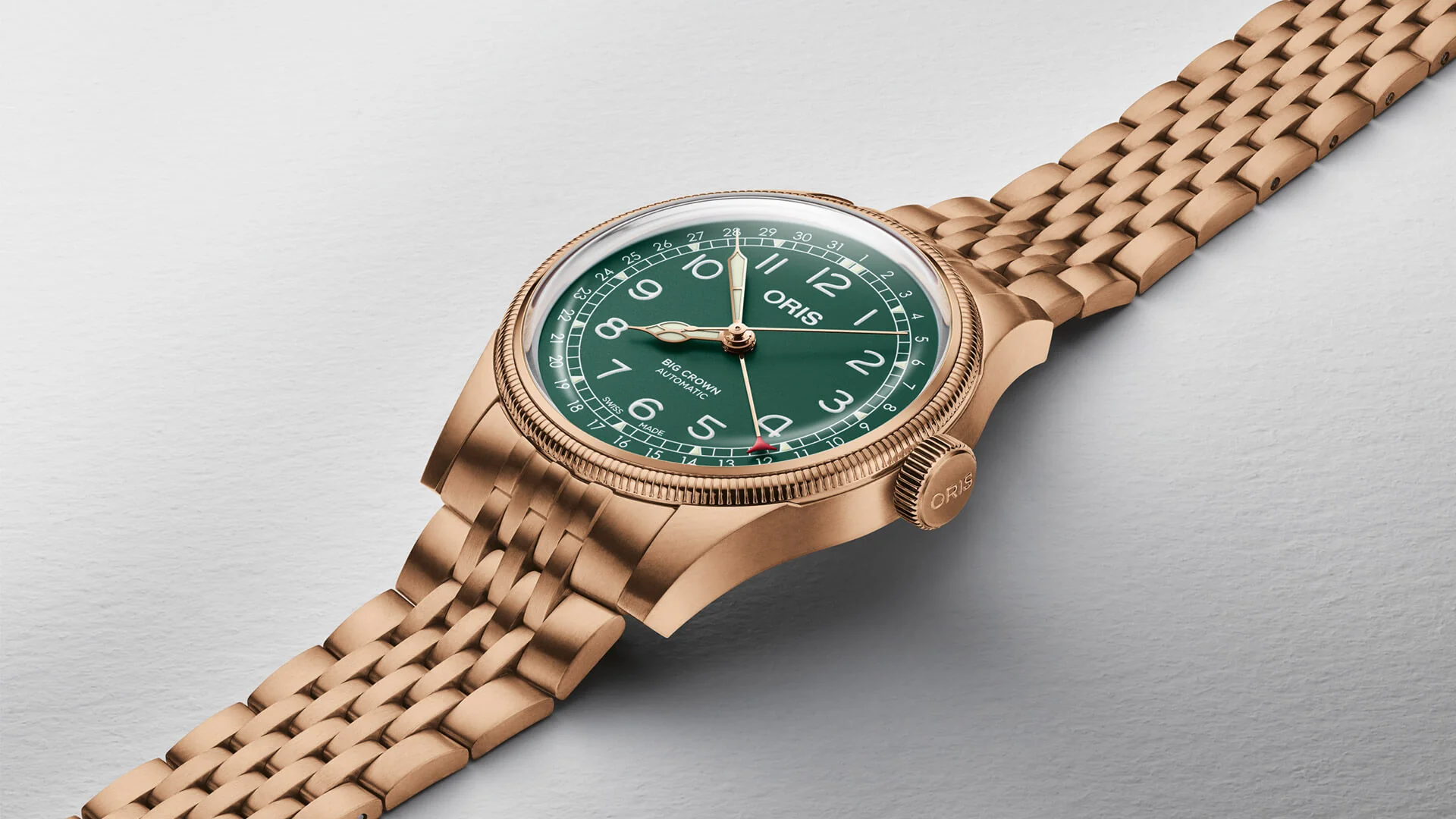 Big Crown Pointer Date Bronze Bronze / Green Dial | Green Dial - Image 3