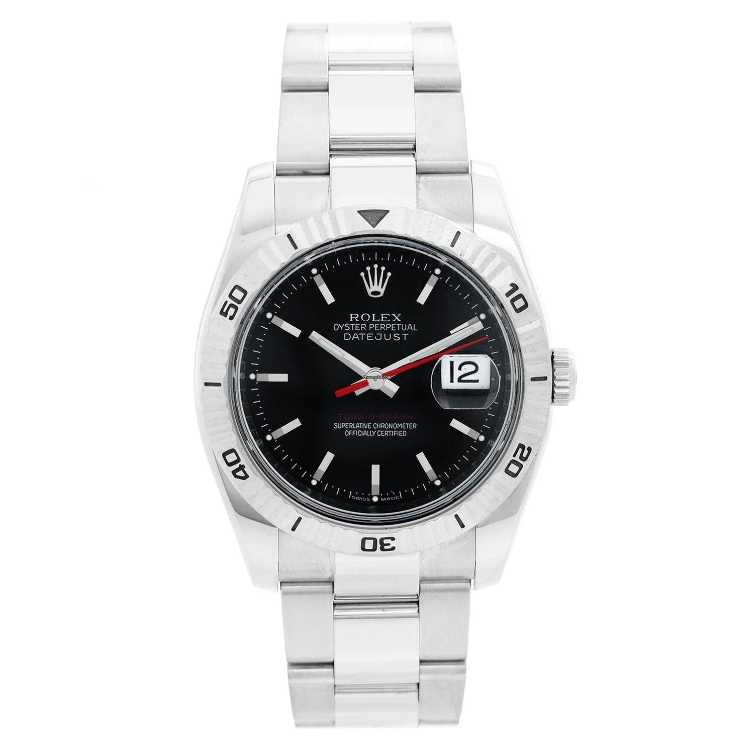 Rolex Datejust Turn-O-Graph 116264 - Pre-Owned - Image 3