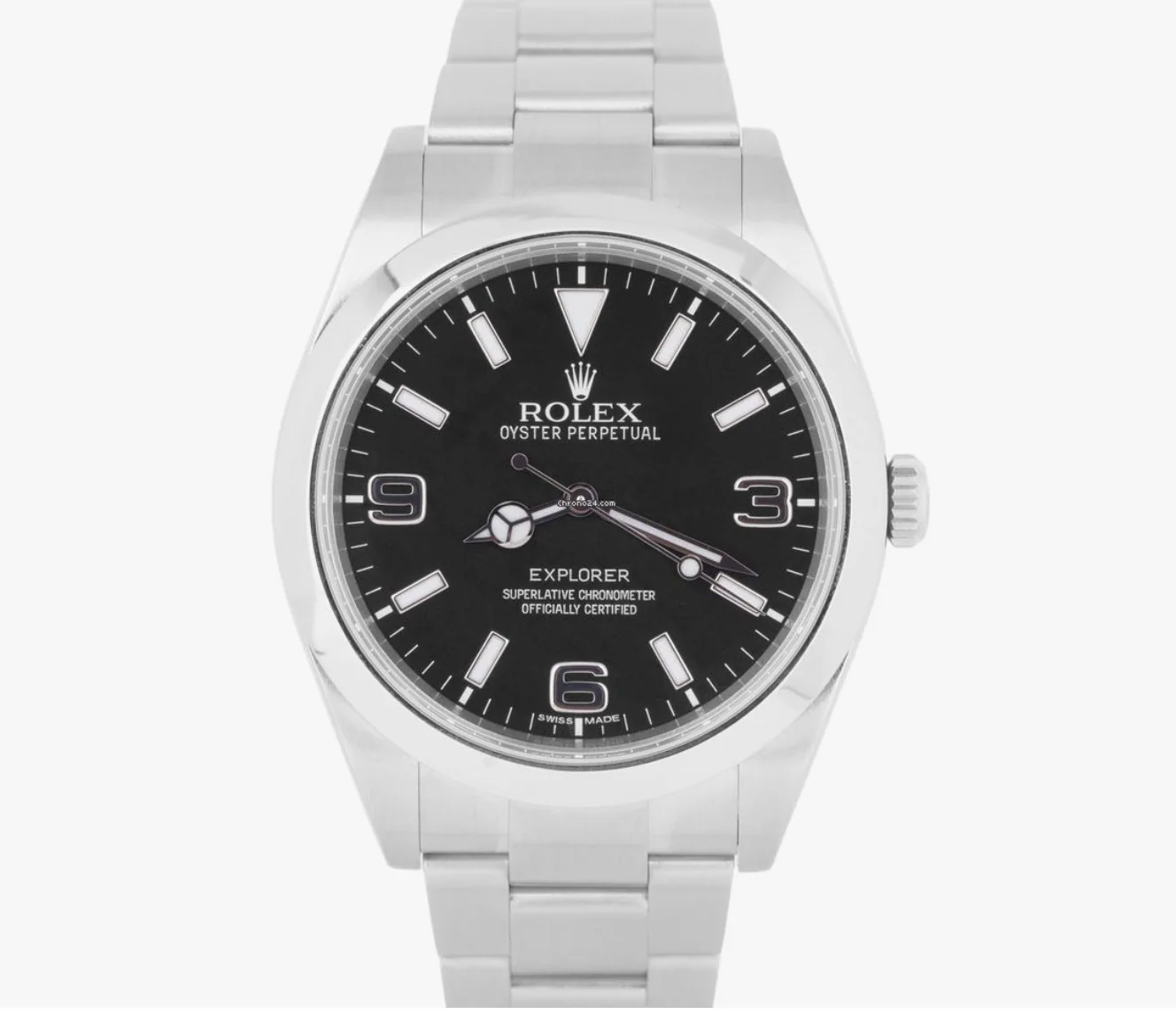 Pre-Owned Rolex Explorer Black Dial 39mm - Ref. 214270 - Image 3