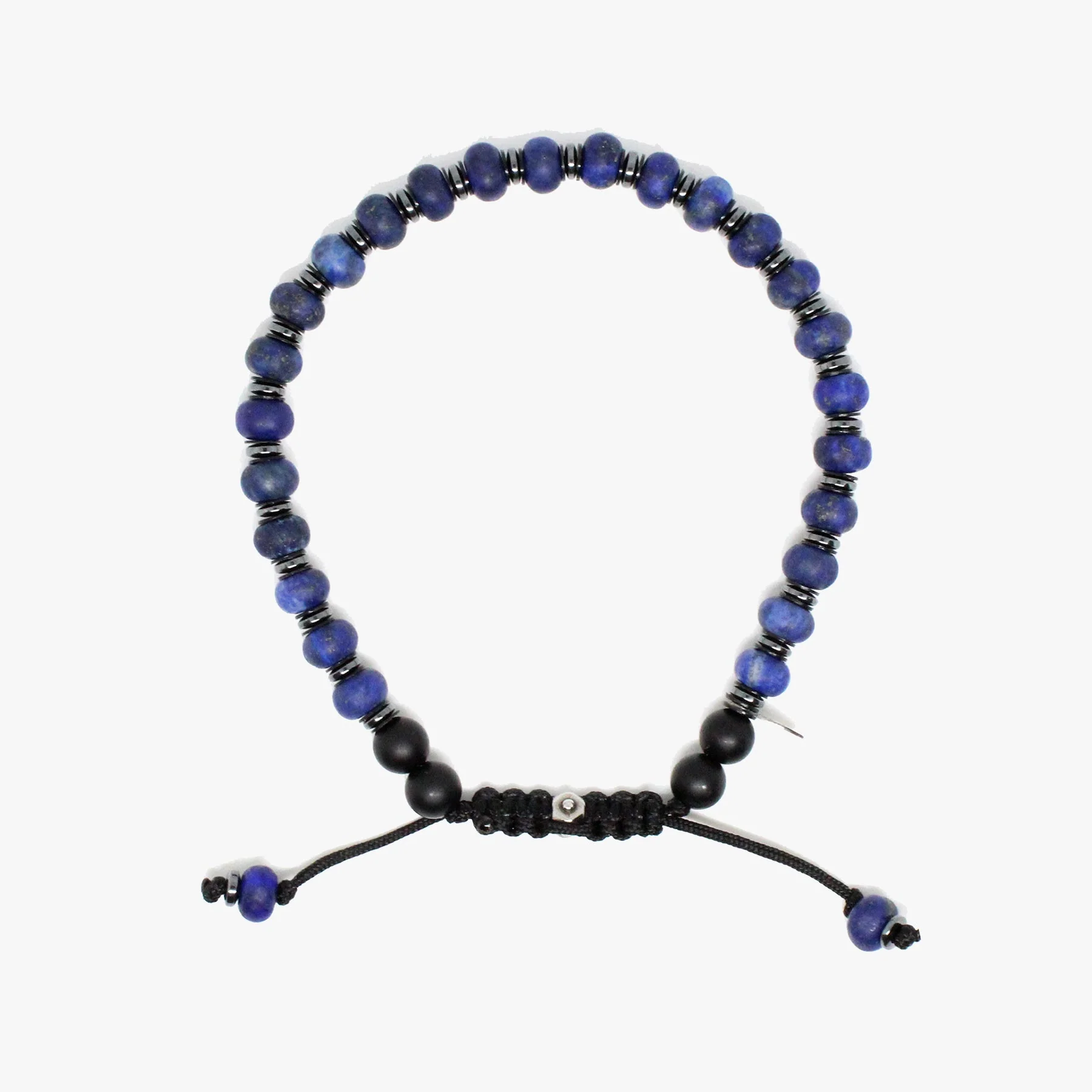 Blue Lapis, Gunmetal Bracelet M (7.25" Wrist) |  Dial - Image 3