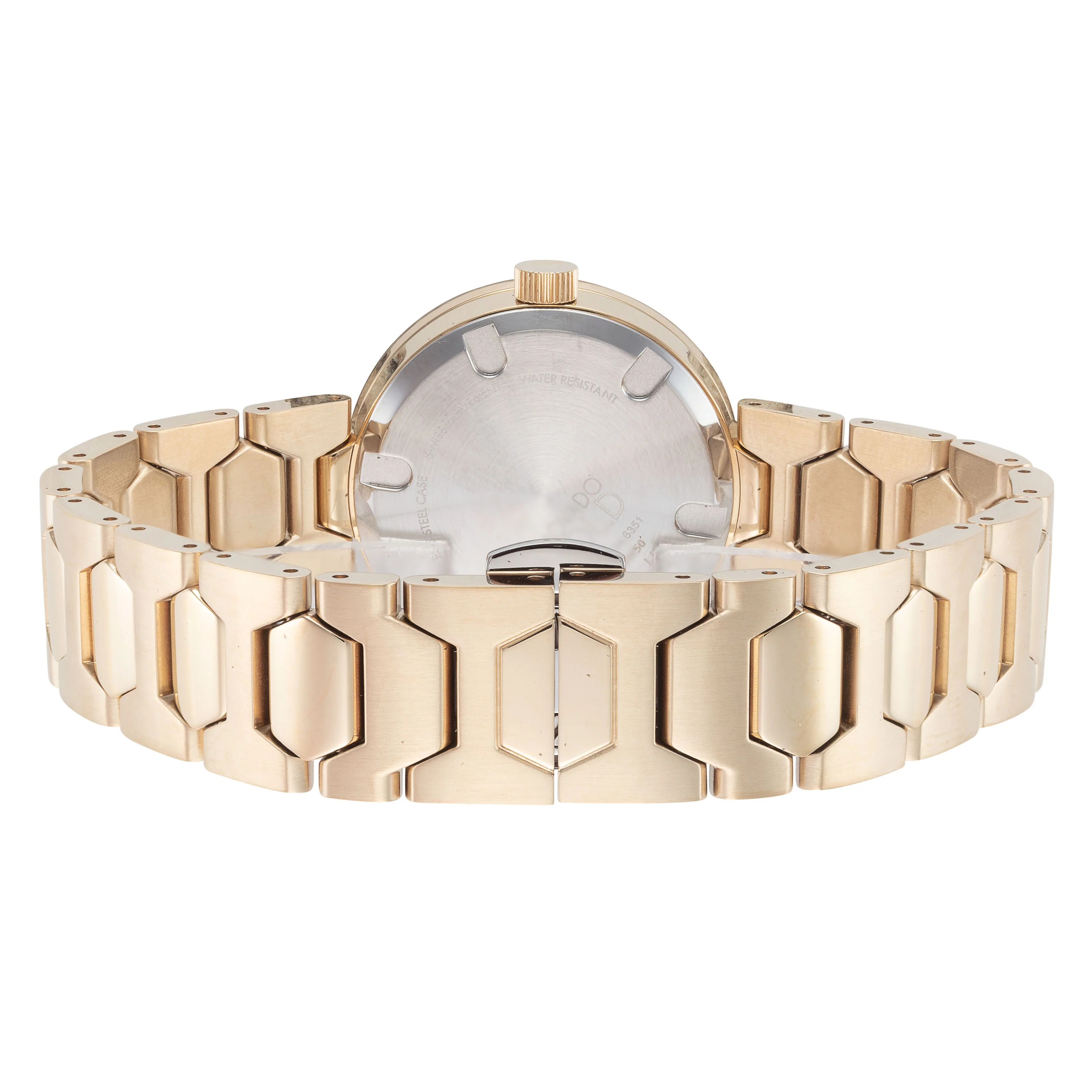 Bold 32mm / Crystal Pave / Gold | Crystal Pave Dial - Image 3