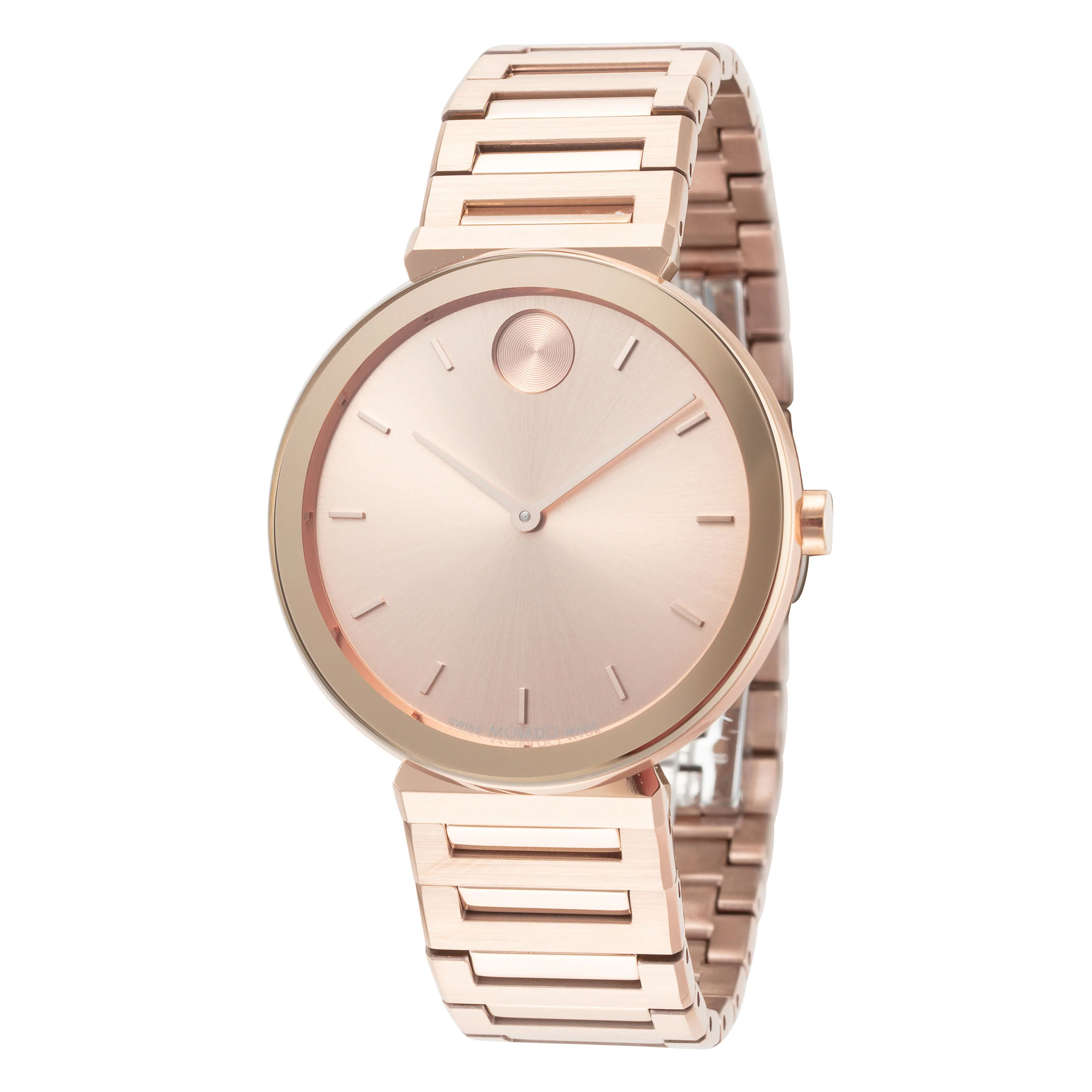 Bold 34mm / Stick Index / Rose Gold | Rose Gold Dial